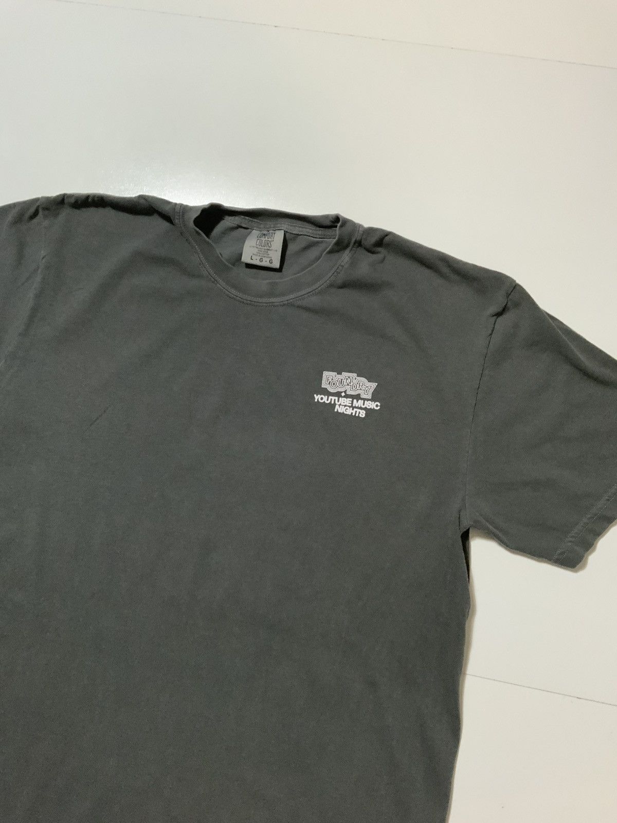 Band Tees × Comfort Colors Foundry YouTube Music Nights Orion Sun Band T-Shirt Size US L / EU 52-54 / 3 - 3 Thumbnail