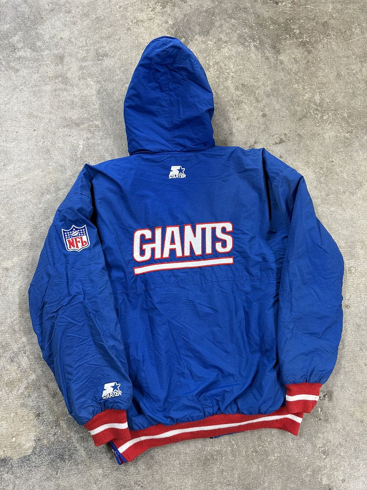 Vintage Vintage 90s Starter New York Giants Puffer Jacket NFL Size US M / EU 48-50 / 2 - 4 Thumbnail
