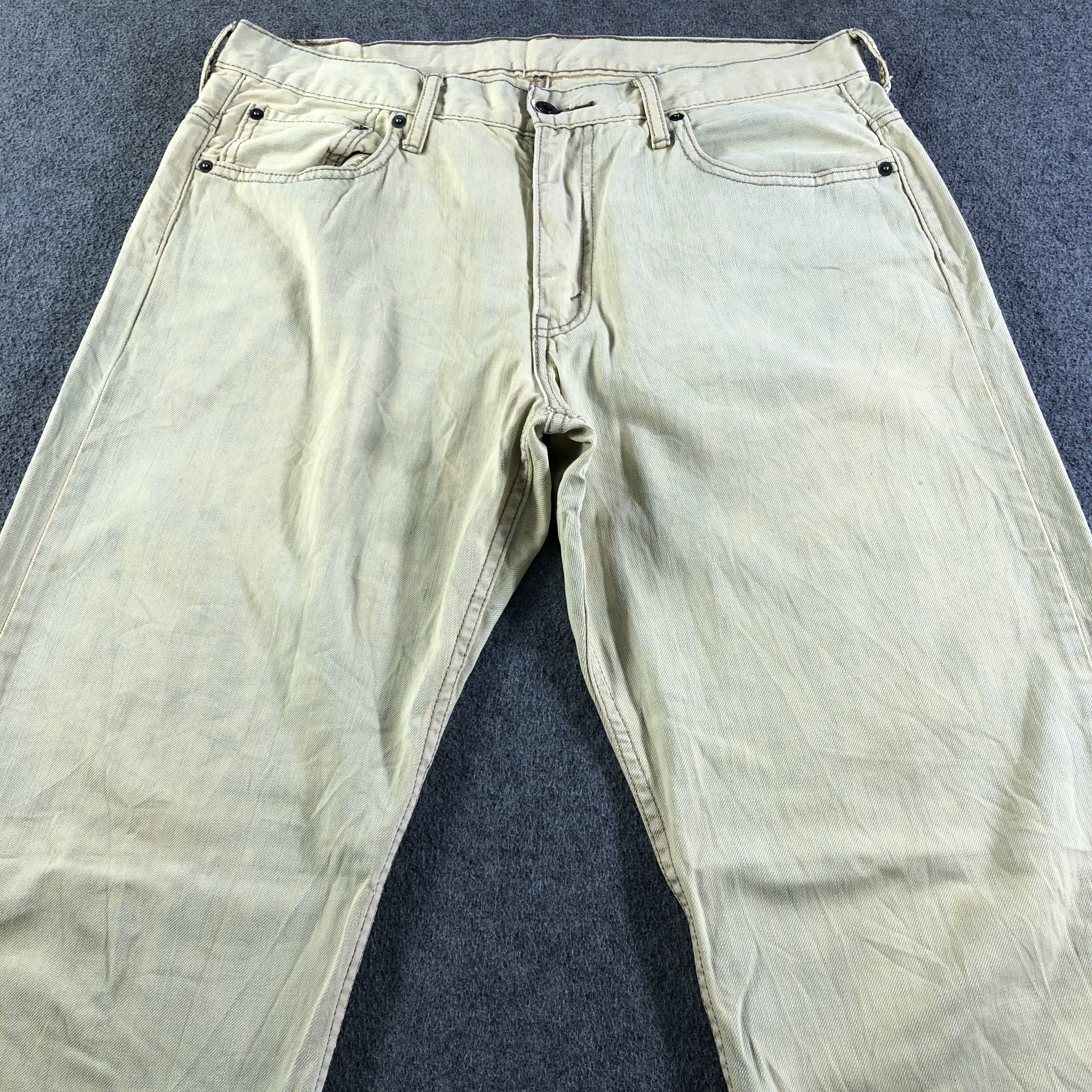 Levi's Vintage Light Wash Levis 569 Jeans-J4464 Size US 36 / EU 52 - 3 Thumbnail