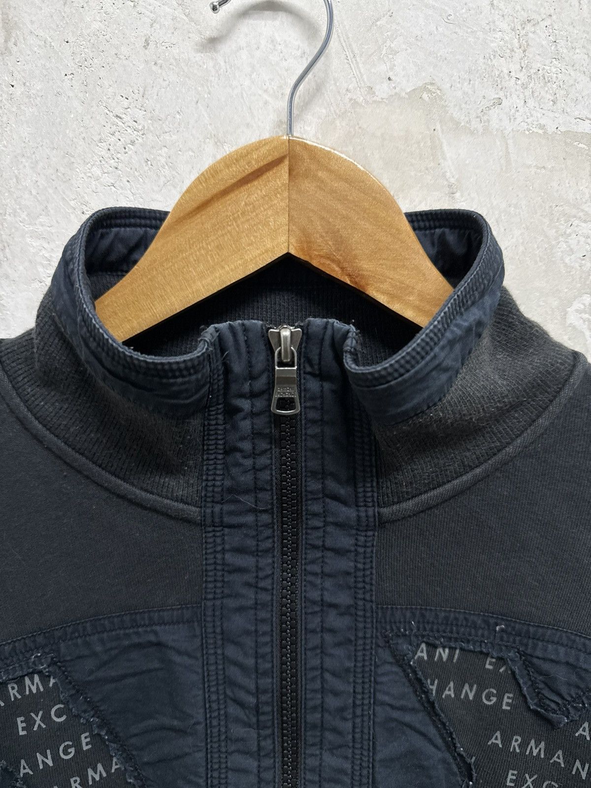 Armani Exchange 2000s Archival Armani Exchange Half Zip Sweatshirt Size US M / EU 48-50 / 2 - 4 Thumbnail
