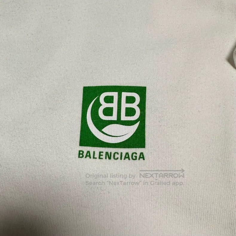 Balenciaga Balenciaga Double B Eco Logo Short Sleeve Size US S / EU 44-46 / 1 - 5 Thumbnail