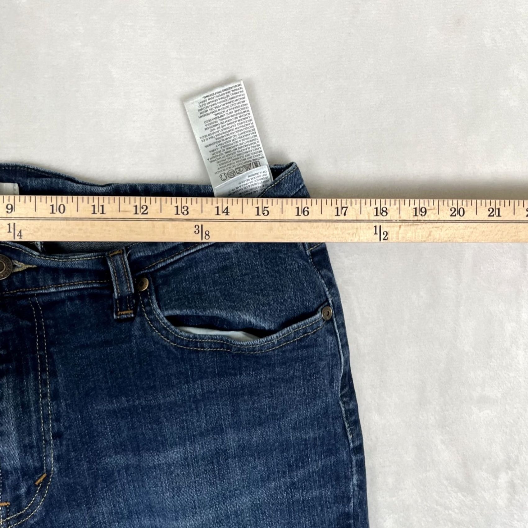 Levi's VINTAGE Levi's 515 Boot Cut Jeans Women's Size 14 32x30 Denim Blue 5-Pocket Cowboy Y2K Womens Size 36" / US 14 / IT 50 - 3 Thumbnail