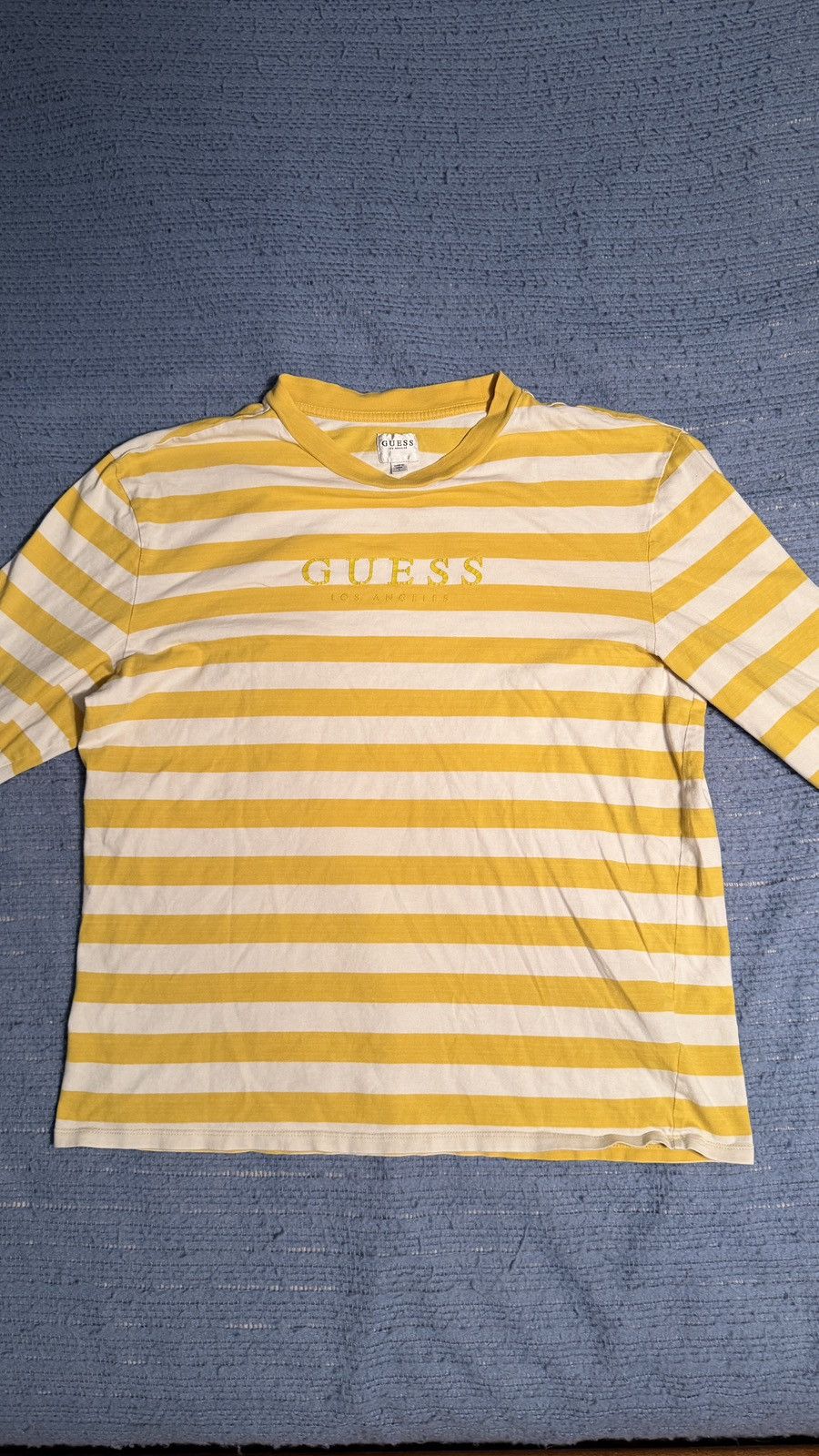 Guess Guess Los Angeles Striped Long Sleeve Shirt L Size US L / EU 52-54 / 3 - 2 Thumbnail