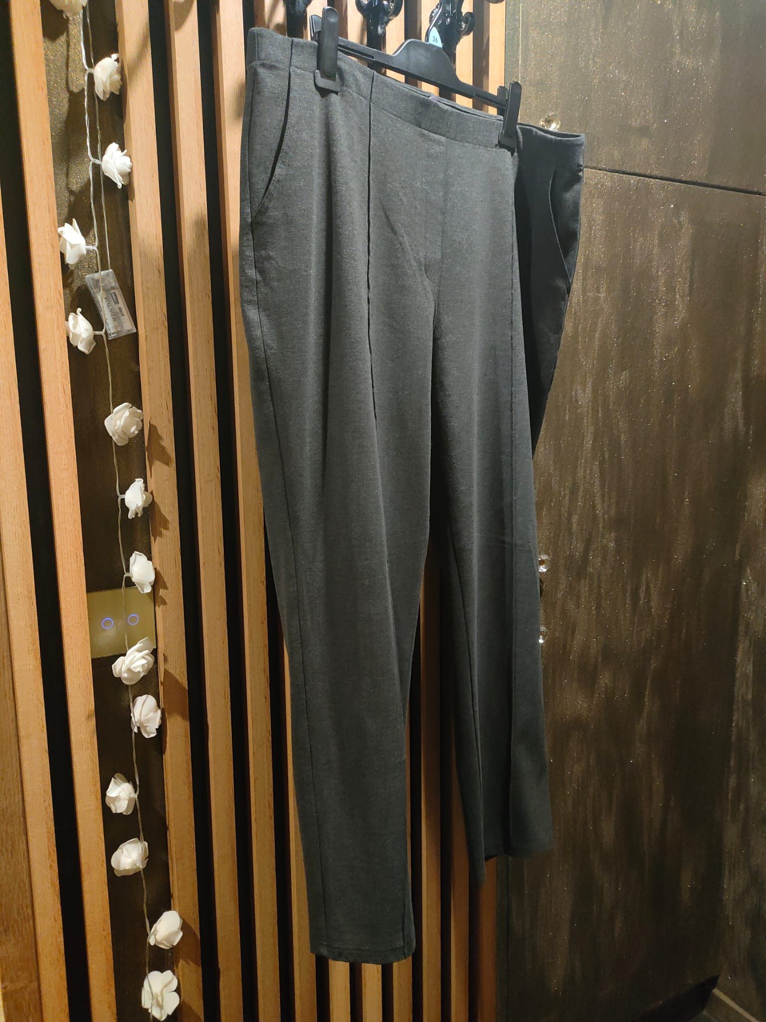 Marks & Spencer × Vintage M&S Collection Smart Trousers Elasticated Waist Size 40" / US 18 - 1 Thumbnail