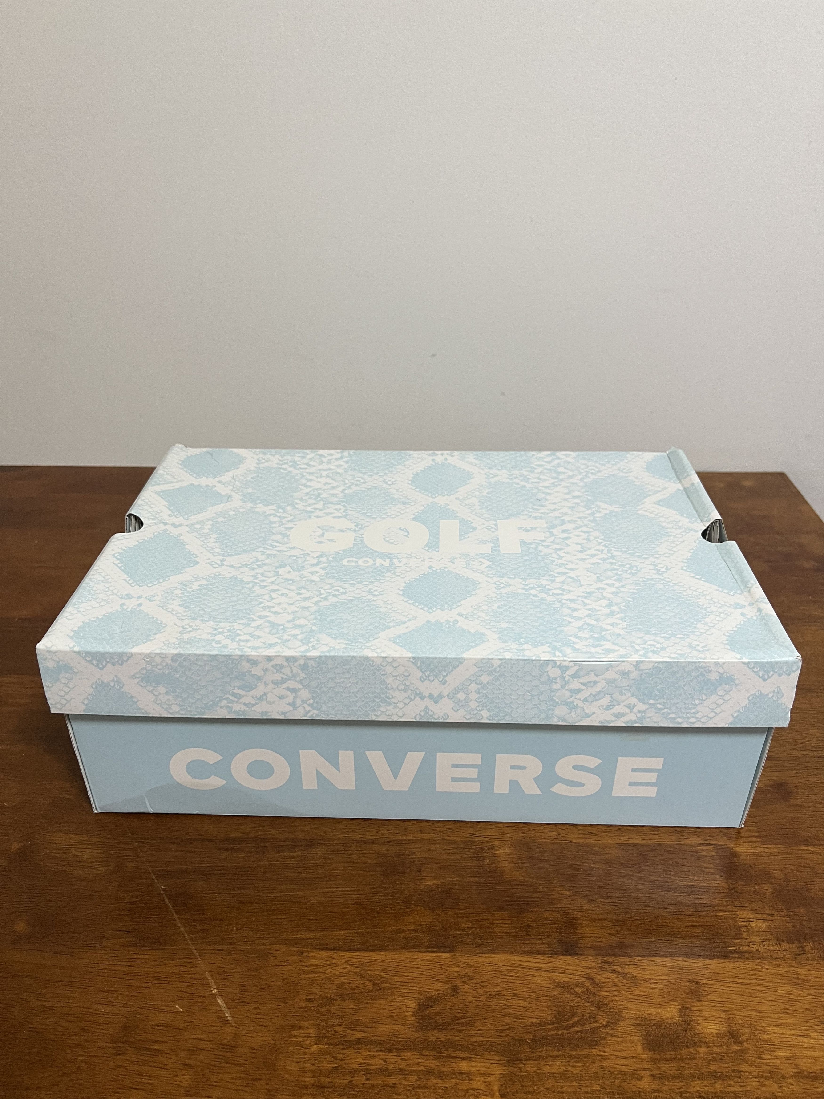 Converse 💚 2022 Golf Wang x Converse "Blue Python" Chuck 70 OX NEW Size US 11 / EU 44 - 16 Thumbnail
