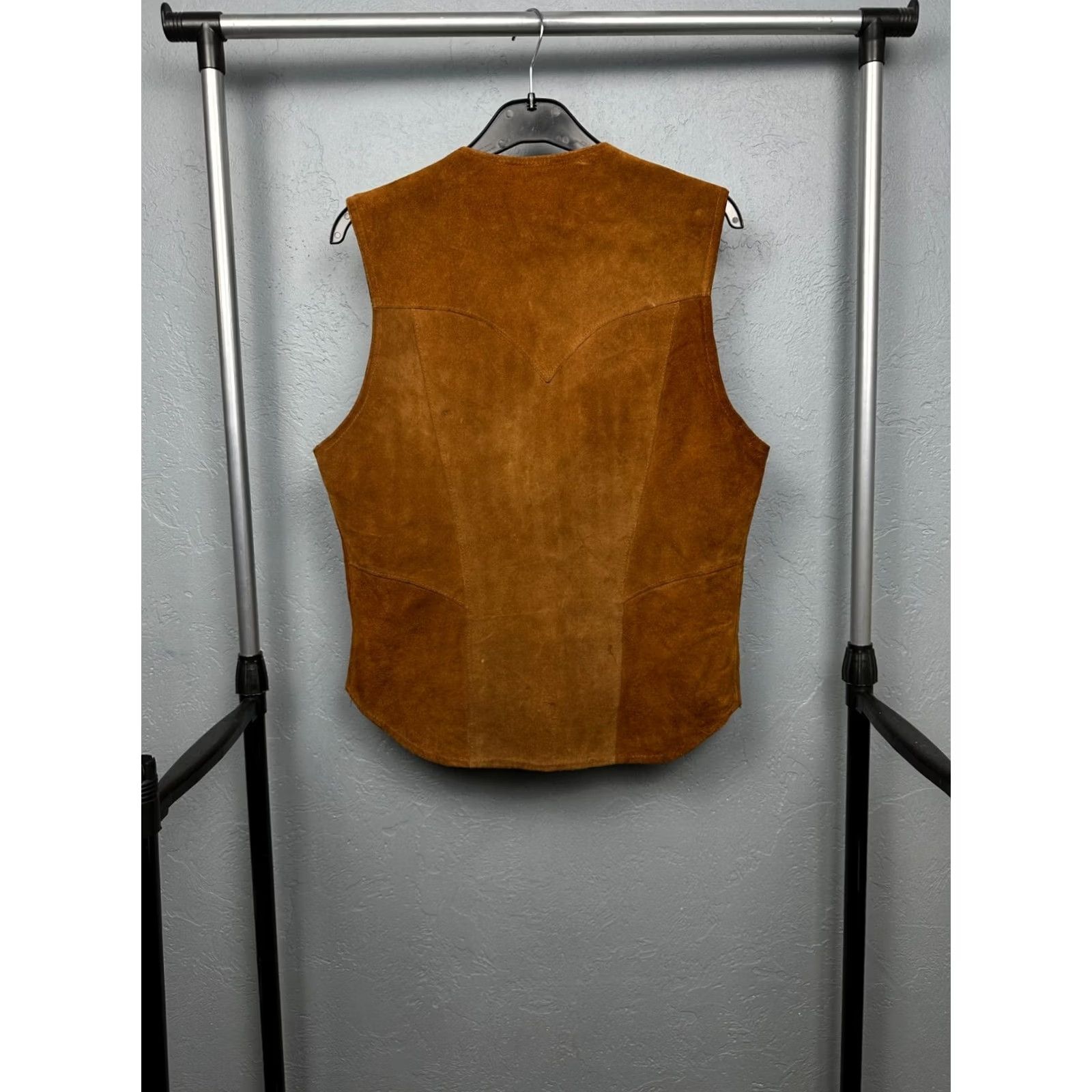 Marlboro Marlboro Vintage Mens Leather Vest L Brown RARE Leather Vest Mens Vintage Size US L / EU 52-54 / 3 - 6 Thumbnail