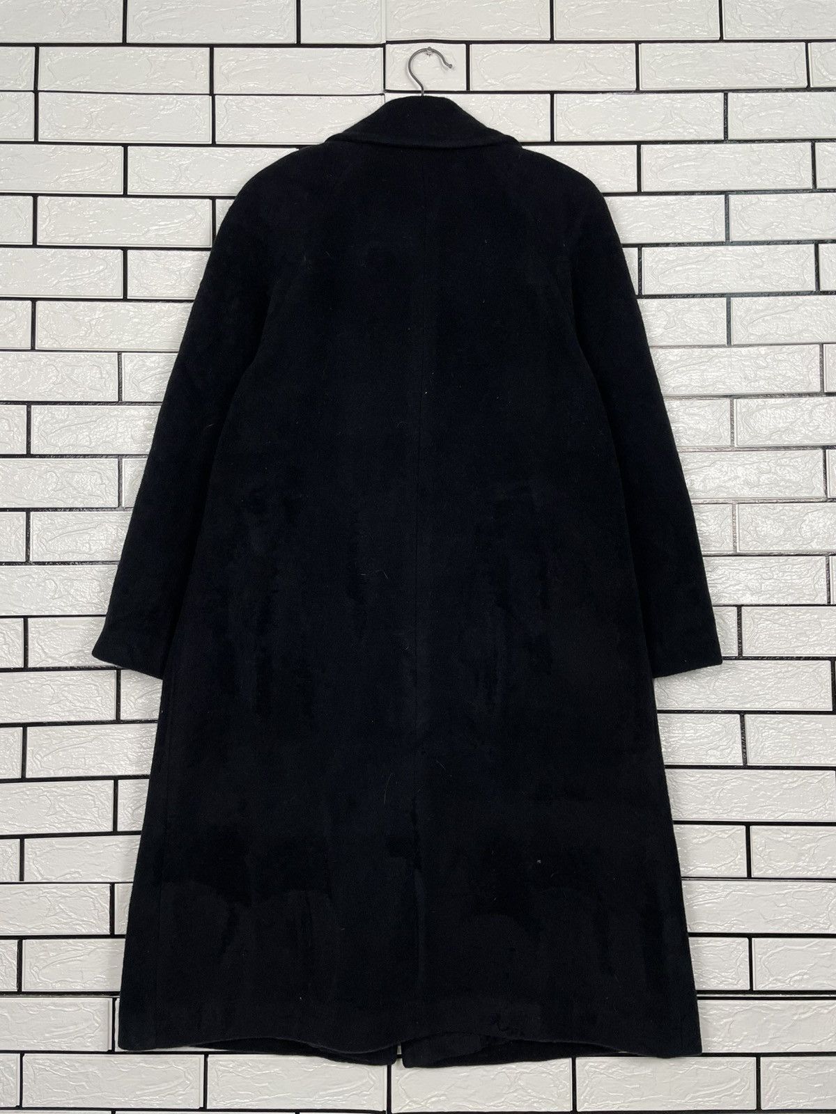 Other Italian Designer Vardini Black Wool Coat Size M / US 6-8 / IT 42-44 - 8 Thumbnail