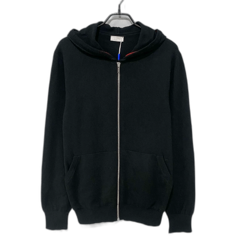 Dior Black Cashmere Zip Jacket by Dior-2505 Size US M / EU 48-50 / 2 - 1 Thumbnail
