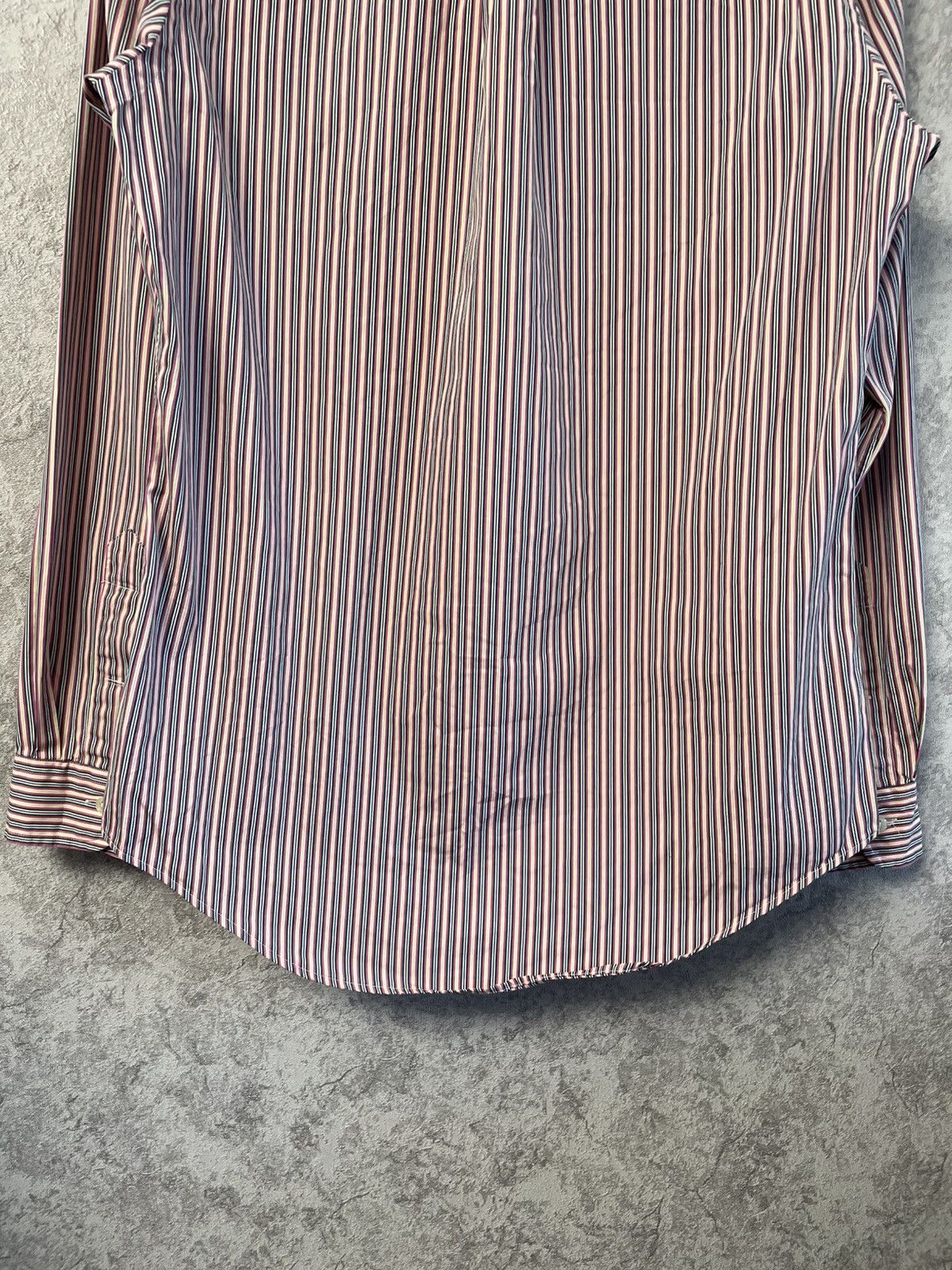 Polo Ralph Lauren Vintage Polo Ralph Lauren Striped Long Sleeve ButtonUp Shirt Size US S / EU 44-46 / 1 - 11 Thumbnail