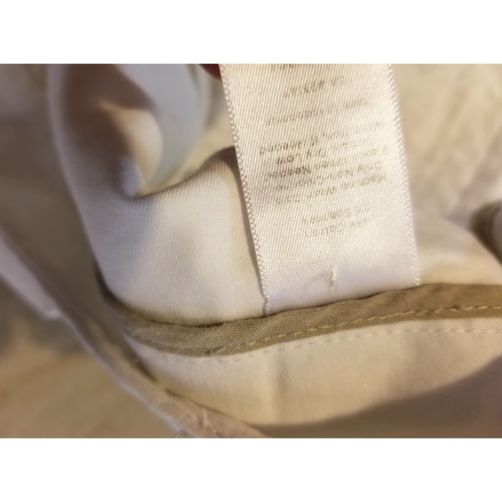 Talbots Talbots Shorts 12P Petite Khaki Chino Womens Casual Linen Cotton Flat Front Beige 12P Petite Slash Pocket Size 34" / US 12 / IT 48 - 4 Thumbnail