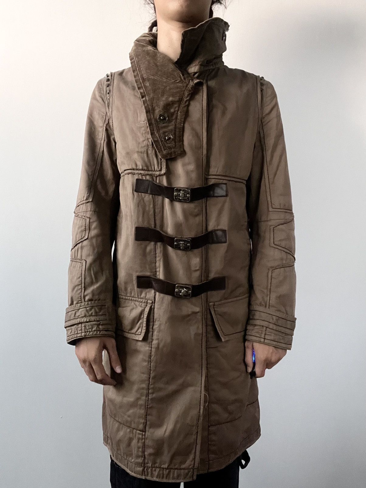 Marithe + Francois Girbaud 90s Marithe Francois Girbaud Heavy Coat Size US L / EU 52-54 / 3 - 5 Thumbnail