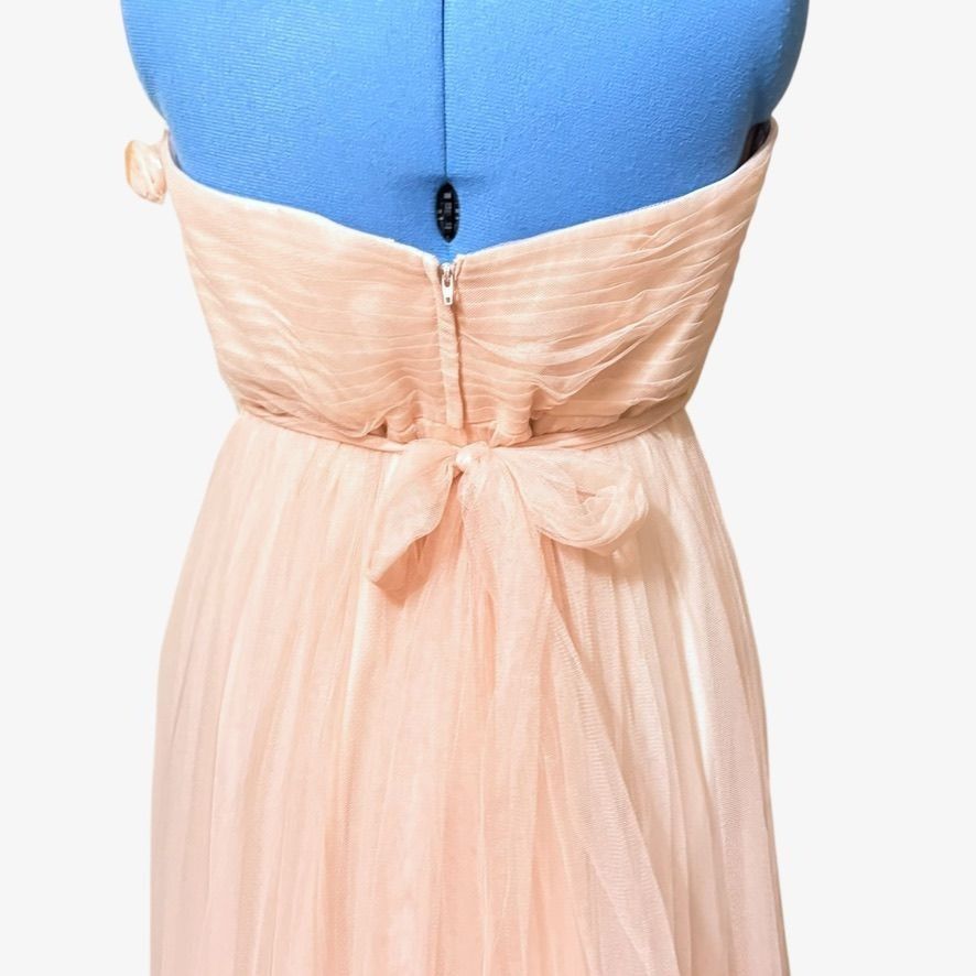 Other NEW Jenny Yoo Annabelle Gown Maxi Dress 18 Blush Pink Prom F Size XXL / US 16-18 / IT 52-54 - 7 Thumbnail