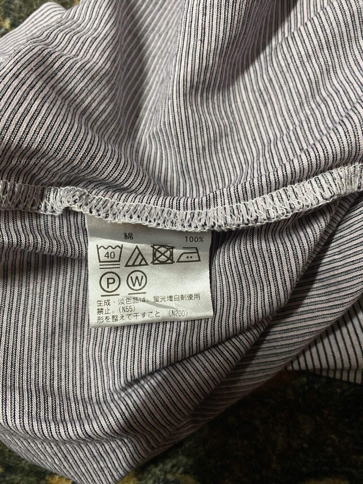 Aquascutum Vintage Aquascutum Single Pocket Striped Long Sleeve T-Shirt Size US L / EU 52-54 / 3 - 5 Thumbnail
