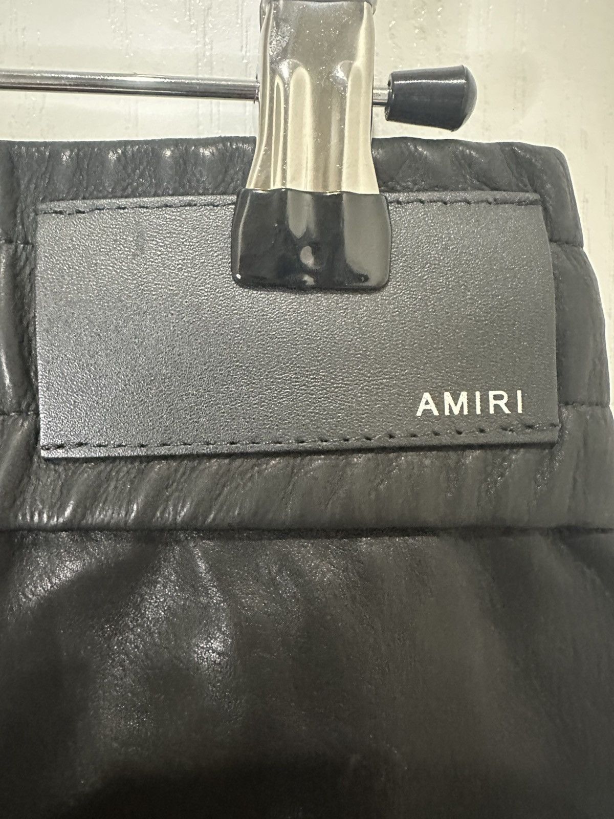 Amiri Amiri Leather Jogging Pant Size US 32 / EU 48 - 7 Thumbnail