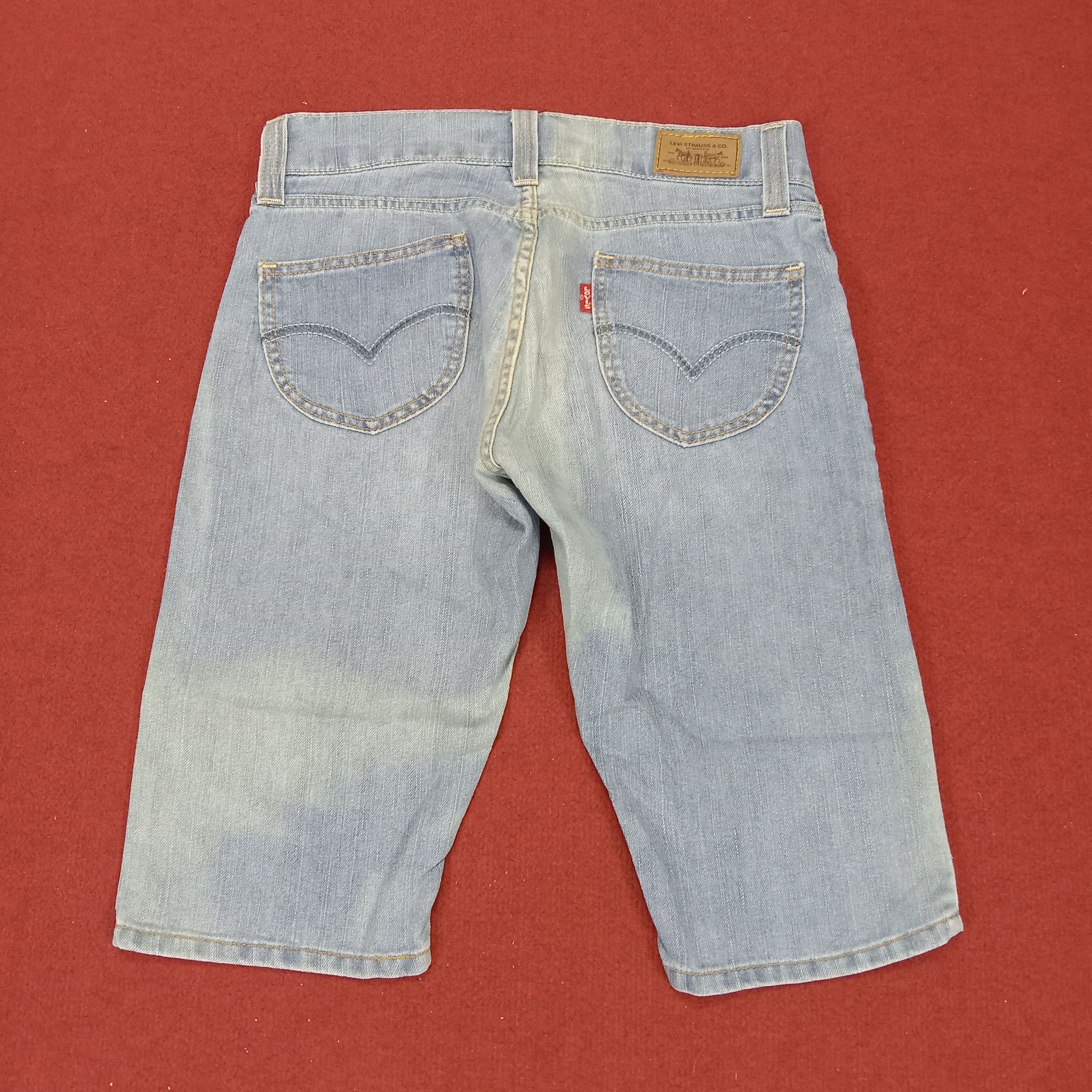 Levi's × Vintage Levis Streetwear Summer Surfing Style Short Jeans Size 31" - 4 Thumbnail