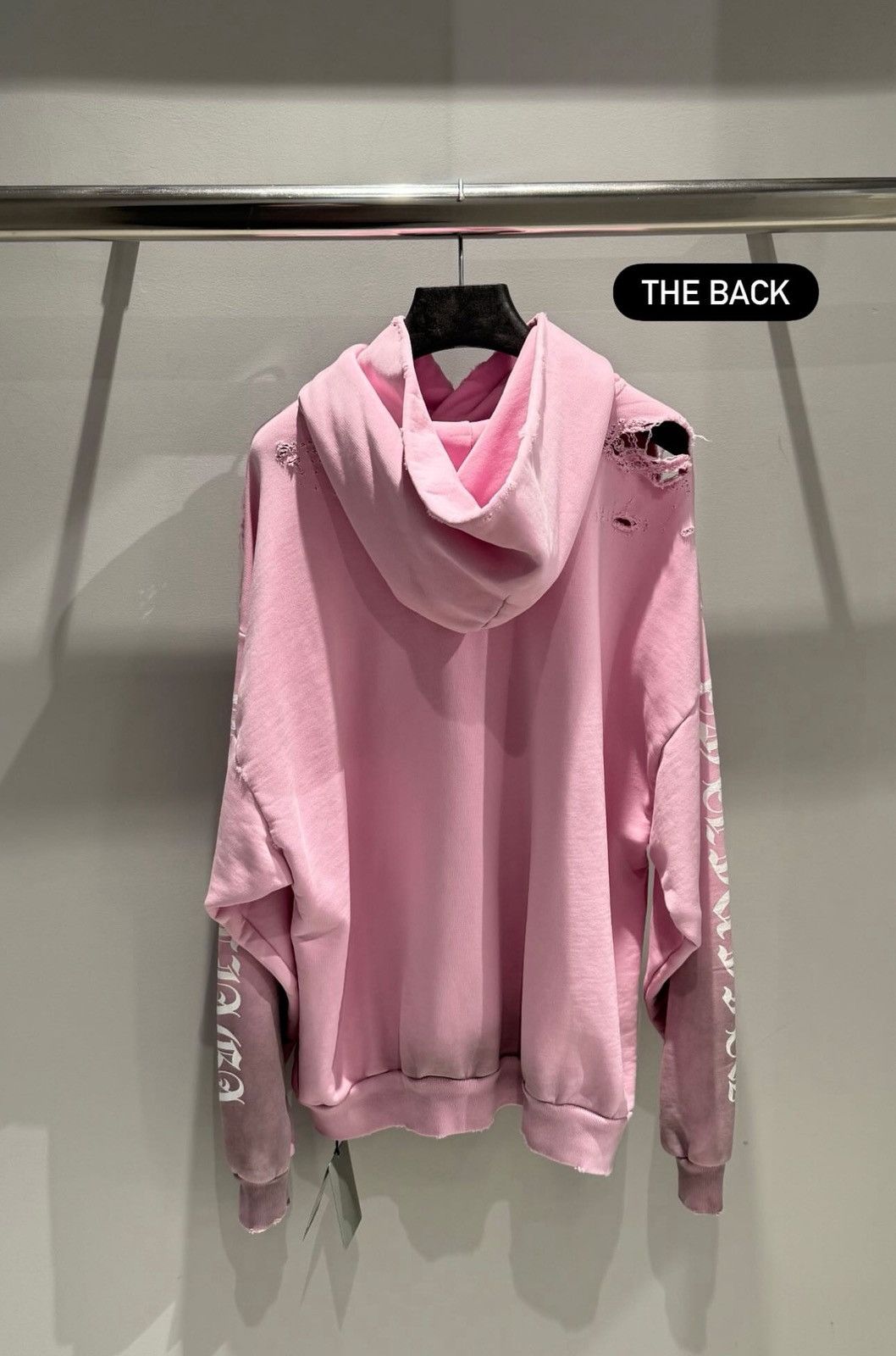 Balenciaga Balenciaga Gothic Type Hoodie Size US M / EU 48-50 / 2 - 2 Thumbnail