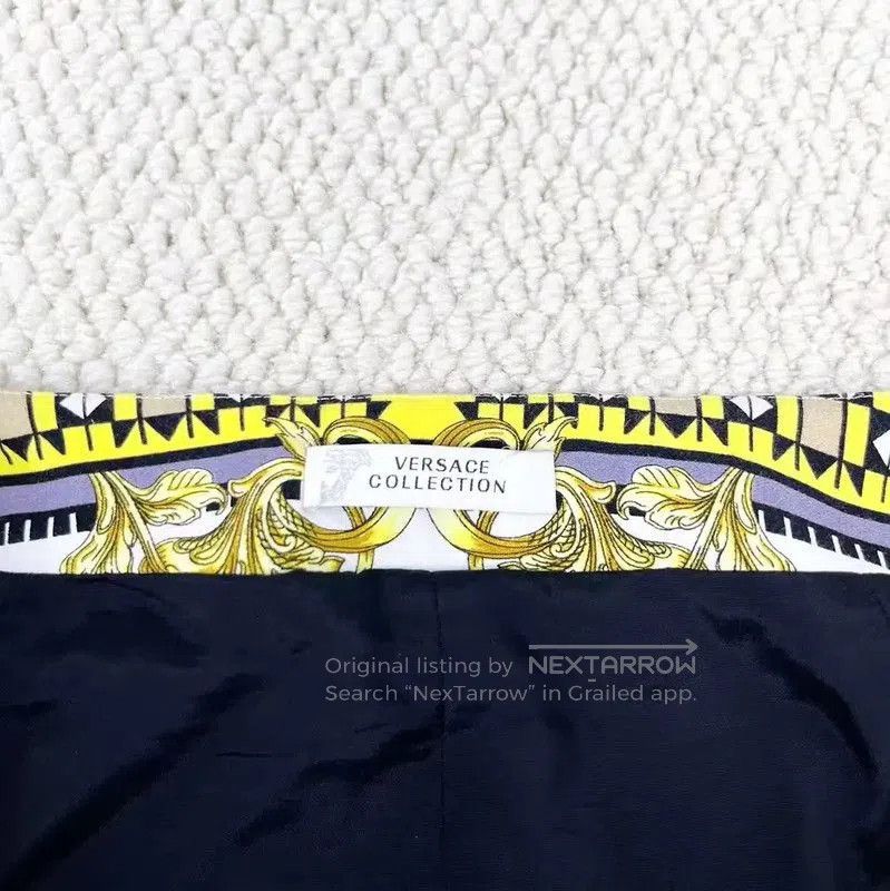 Versace Versace Multi-Patterned Short Skirt Size L . Size 31" - 3 Thumbnail