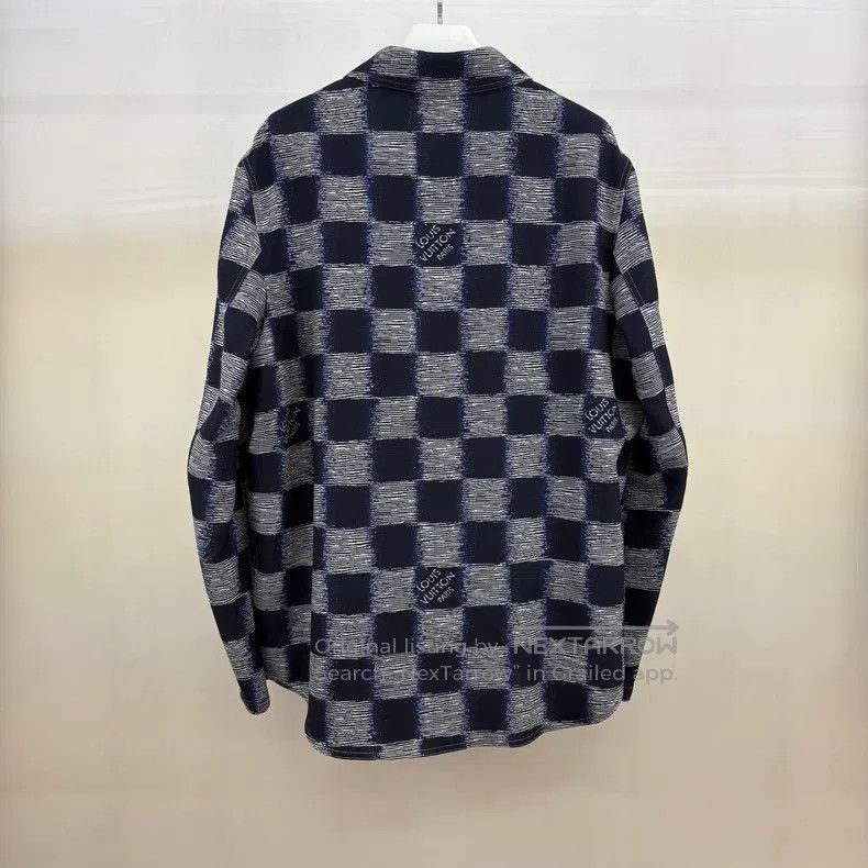 Louis Vuitton Louis Vuitton SS24 Mosaic Checker Shirt Size US XXL / EU 58 / 5 - 2 Thumbnail
