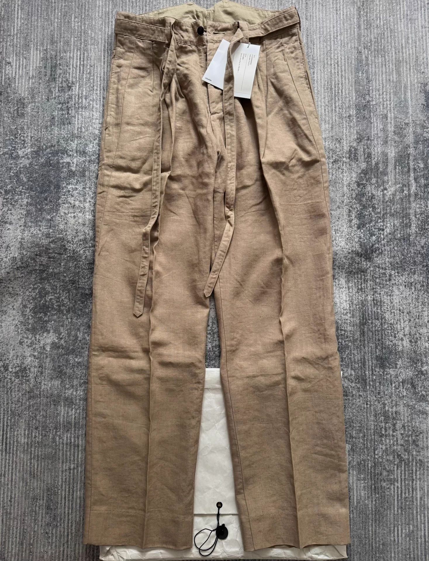 Visvim VISVIM 22SS SPOT HAKAMA PANTS Khaki Size 2 Size US 32 / EU 48 - 1 Thumbnail