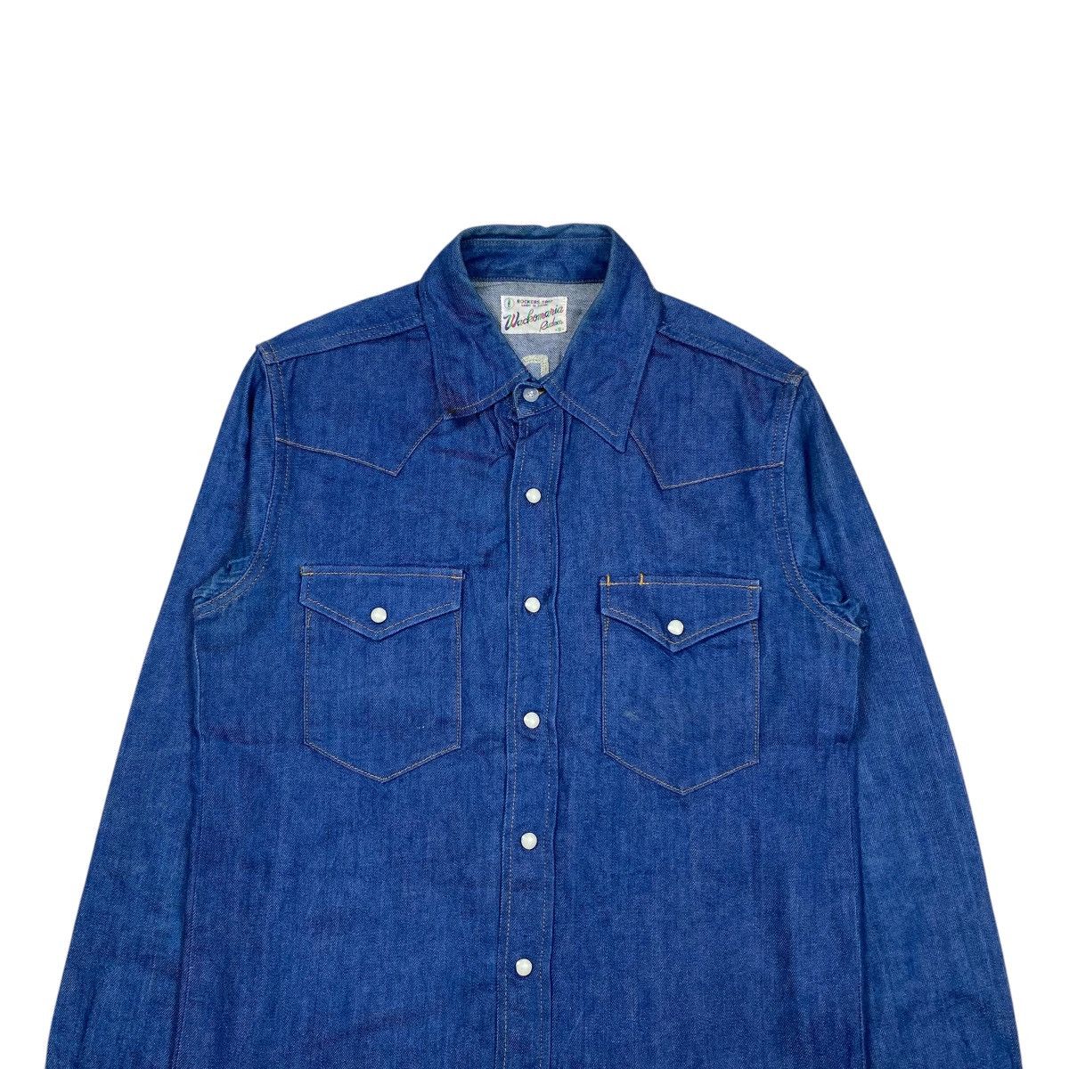 Japanese Brand × Wacko Maria Wacko Maria Guilty Parties Western Denim Button Up Shirts Size US S / EU 44-46 / 1 - 6 Thumbnail