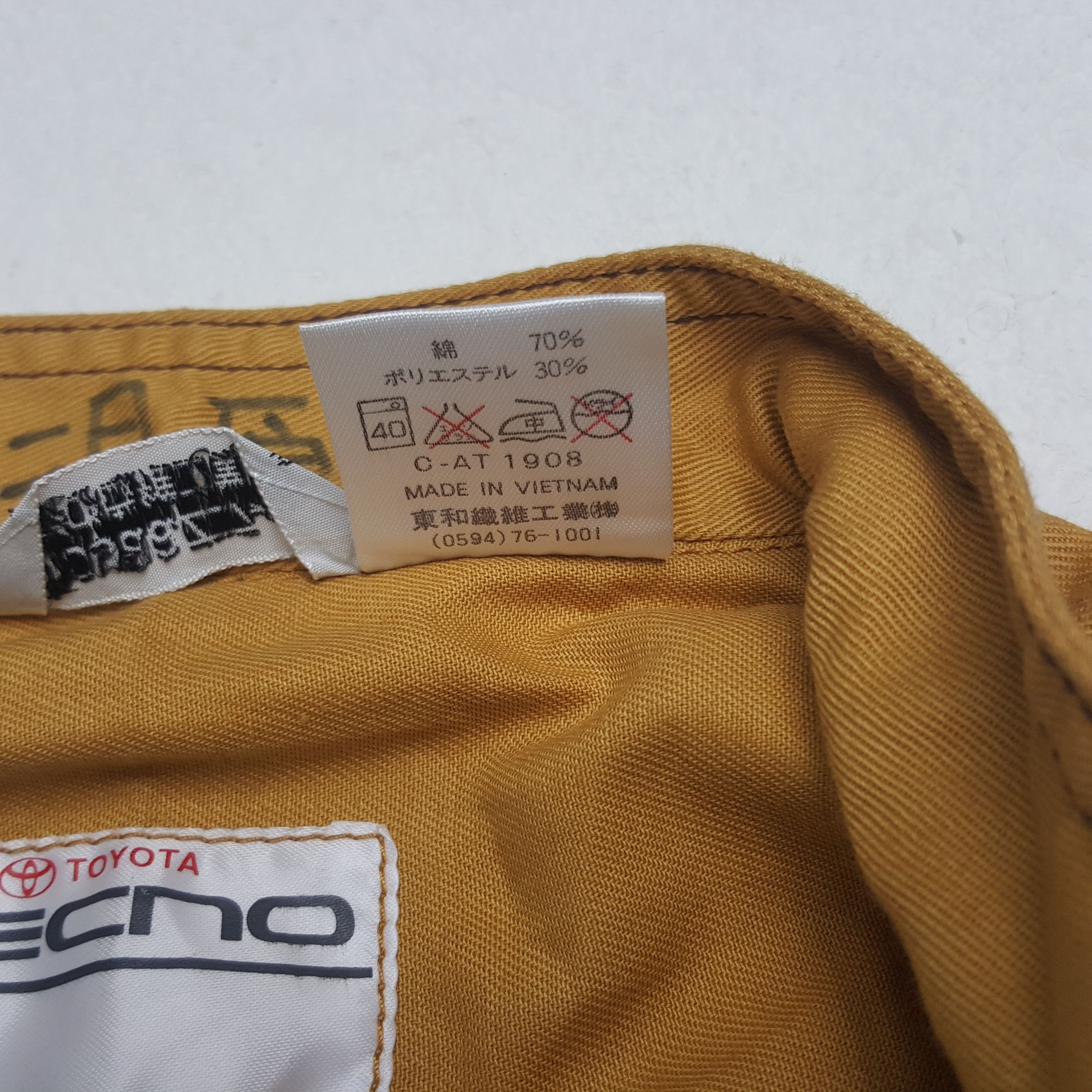 Sports Specialties × Vintage Vintage Toyota Tecno Japan Uniform Coverall Jacket Size US L / EU 52-54 / 3 - 13 Thumbnail