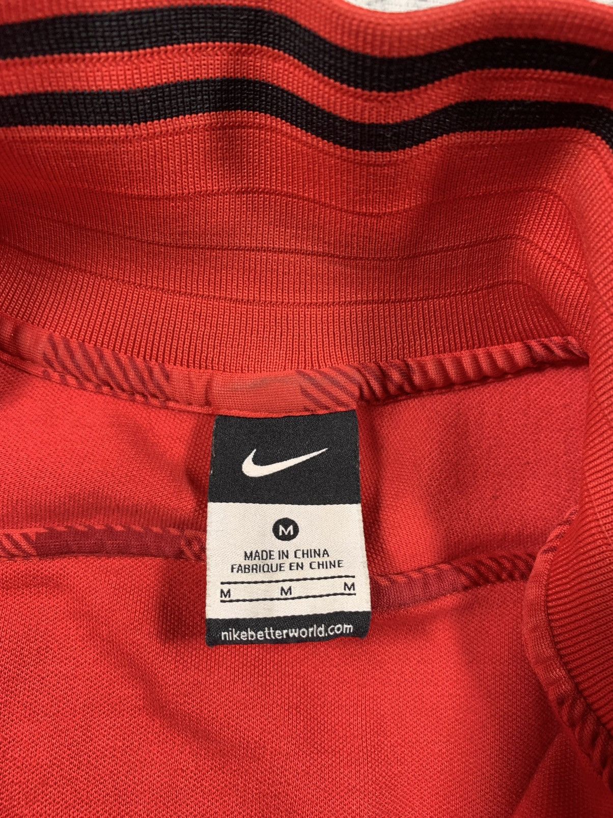 Nike × Vintage Blokecore Nike Manchester United Zip Up Track Sweatshirt Size US M / EU 48-50 / 2 - 6 Thumbnail