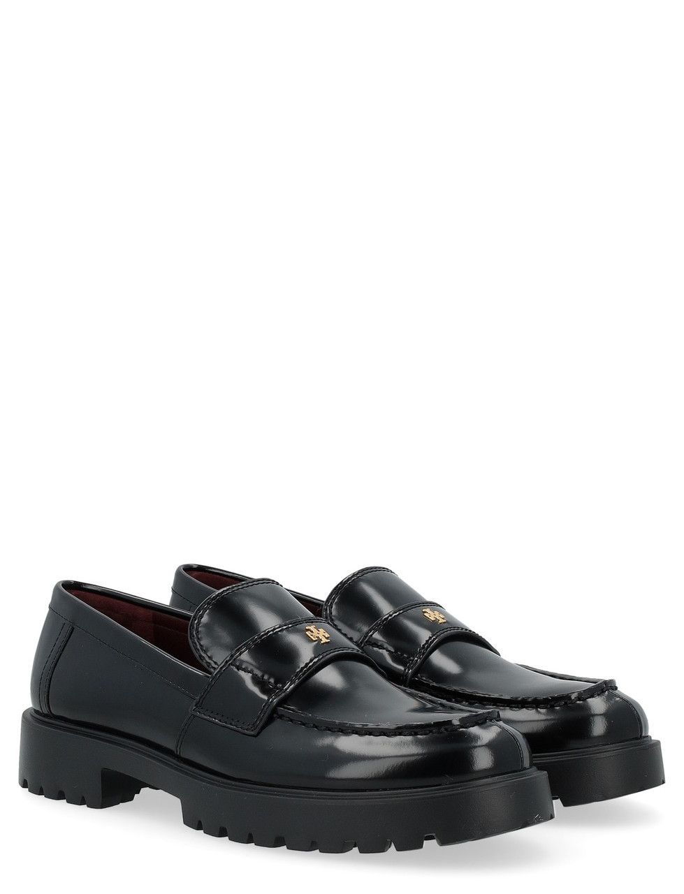 Tory Burch o1s22i1n1024 Classic Leather Box Moccasins in Black Size US 6 / IT 36 - 2 Thumbnail