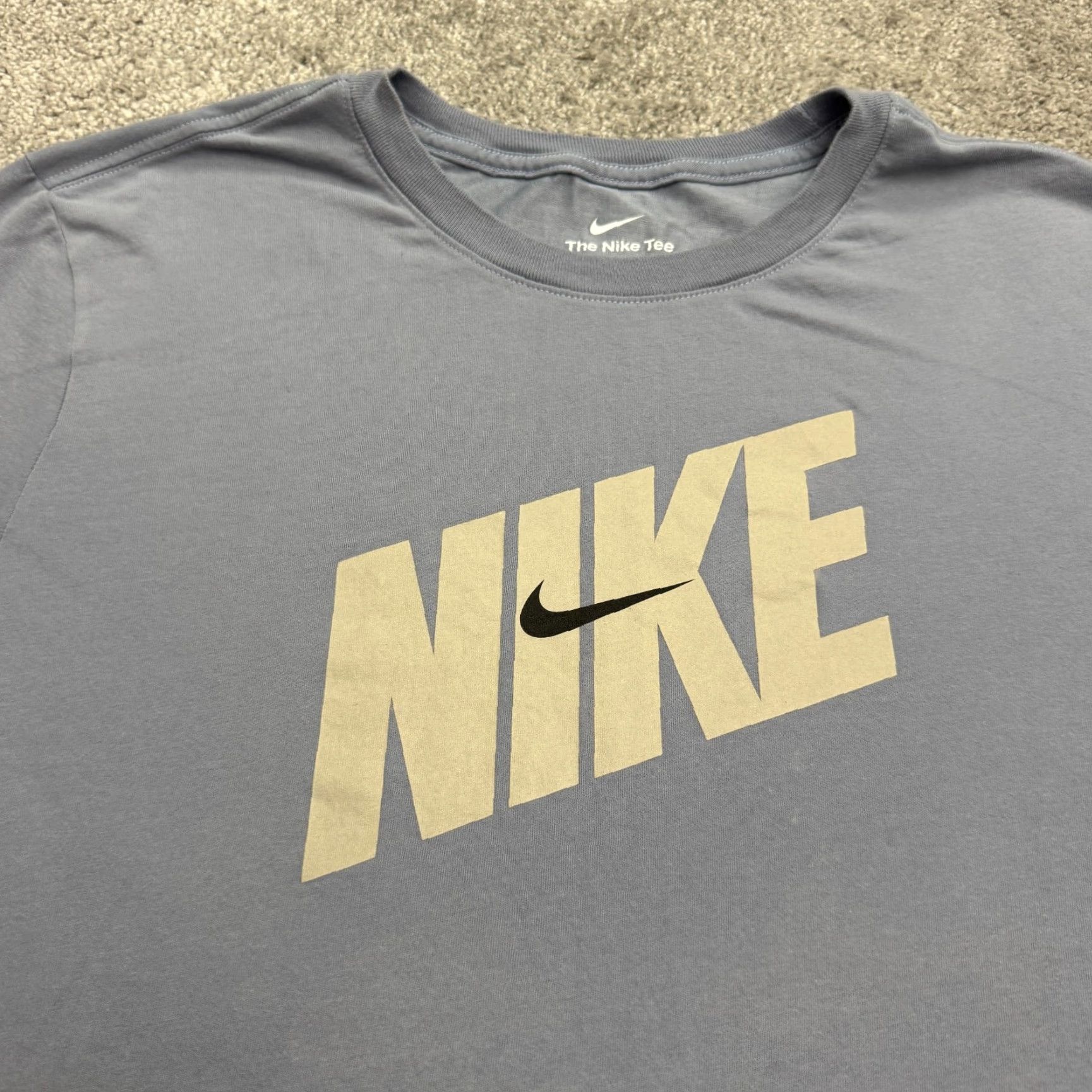 Nike Nike Dri-Fit Tee T-Shirt Mens XL Light Blue Short Sleeve Crew Tee Size US XL / EU 56 / 4 - 3 Thumbnail
