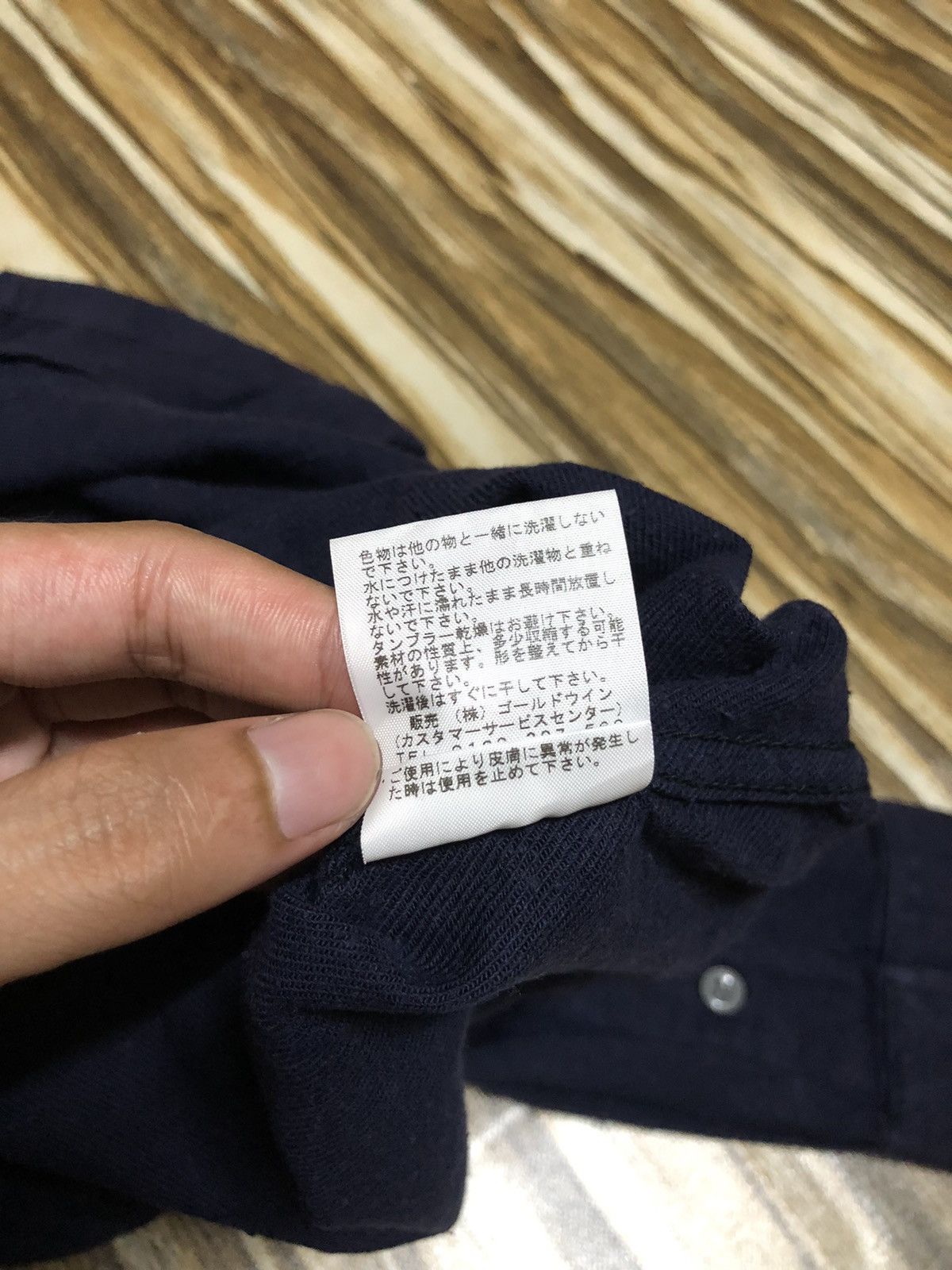 🔥TNF Purple Label Vintage Twill B.D shirts indigo