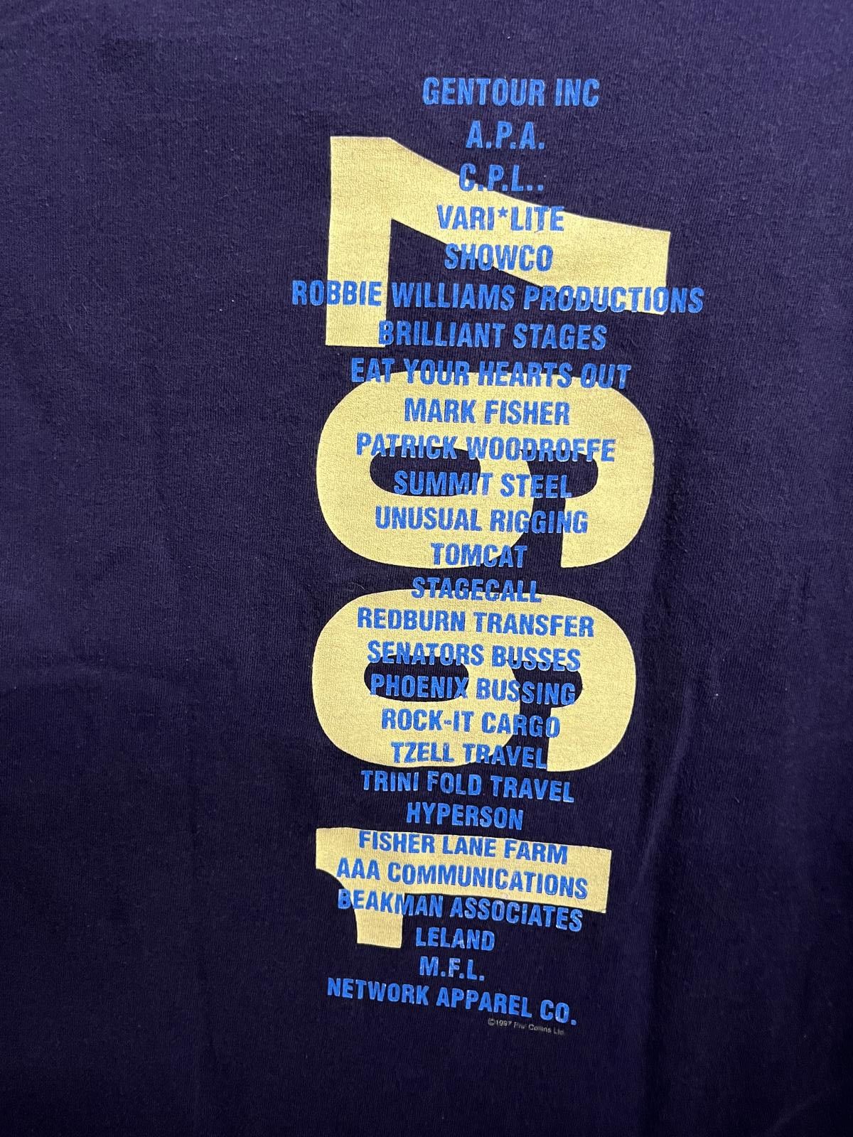 Anvil Phil Collins Tour T-shirt A Trip Into the Light Crew 1997 Size US L / EU 52-54 / 3 - 5 Thumbnail