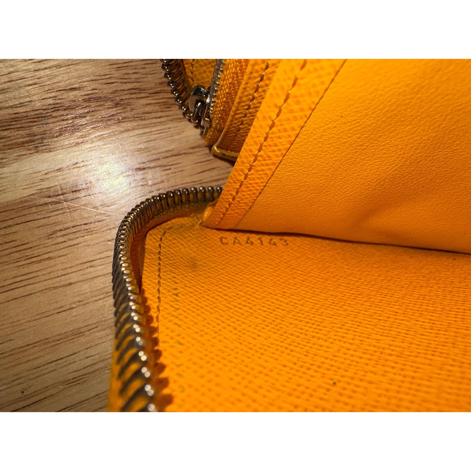 Louis Vuitton Authentic Louis Vuitton Yellow Epi Zippy Zip Around Wallet Size ONE SIZE - 8 Thumbnail