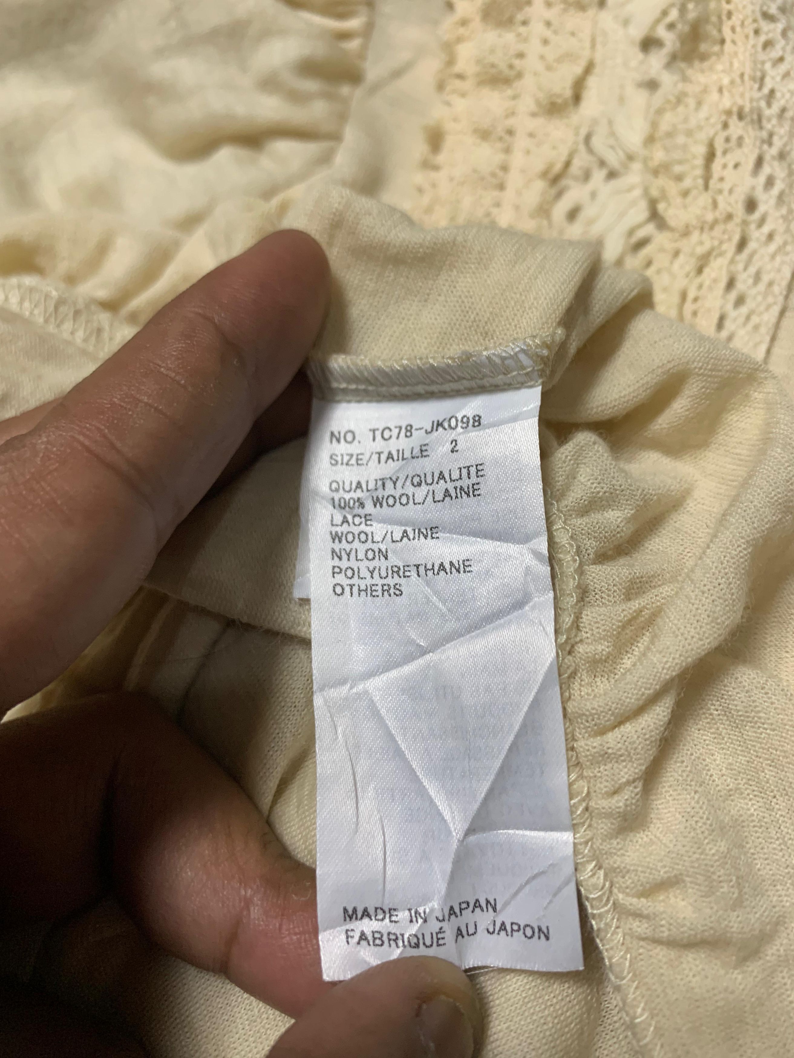 Issey Miyake Vintage Tsumori Chisato by Issey Miyake Blouses Shirt Size M / US 6-8 / IT 42-44 - 8 Thumbnail
