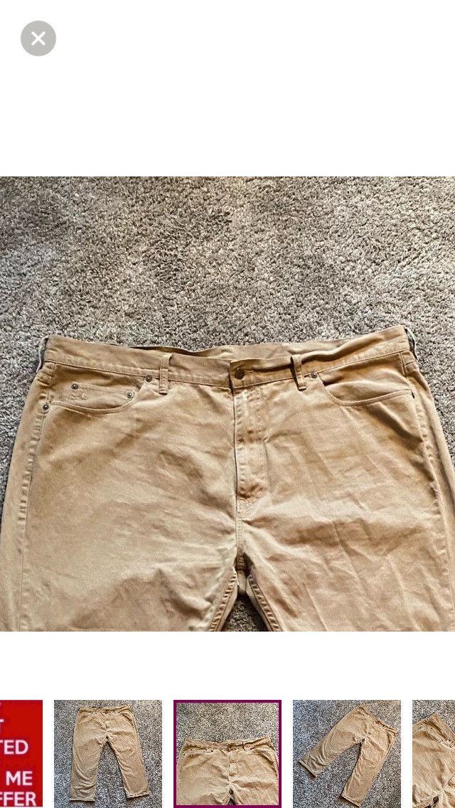 Polo Ralph Lauren Polo by Ralph Lauren Khaki Pants Size 46B/32 Size US 44 / EU 60 - 11 Thumbnail