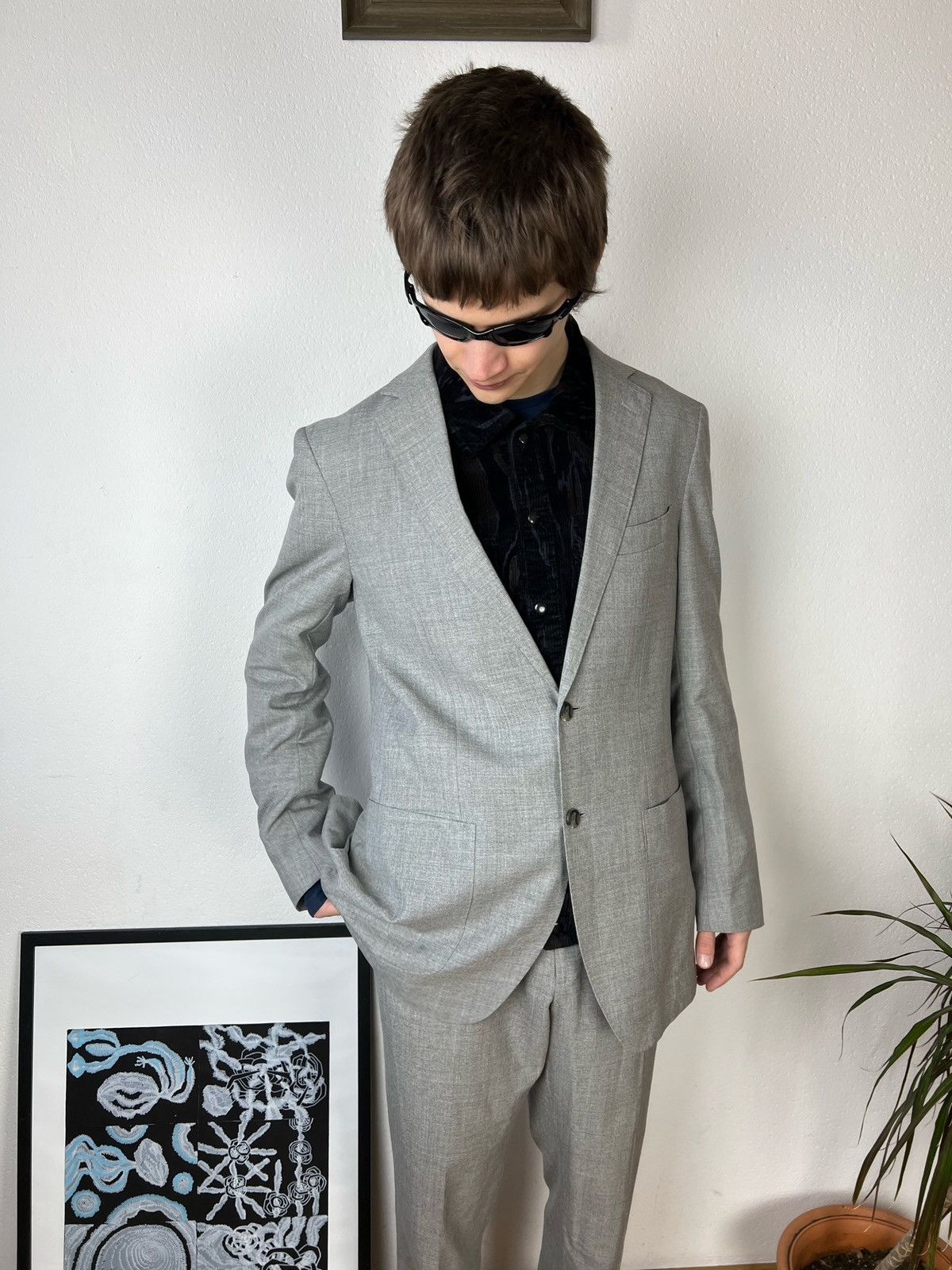 Suitsupply Suitsupply Formal Suit blazer and pants 40-42L vintage Size 40L - 9 Thumbnail