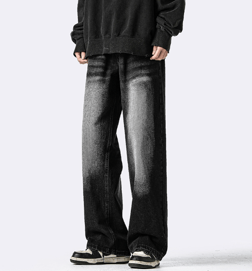 Japanese Brand × Jean Vintage distressed washed American straight casual jeans Size US 32 / EU 48 - 2 Thumbnail