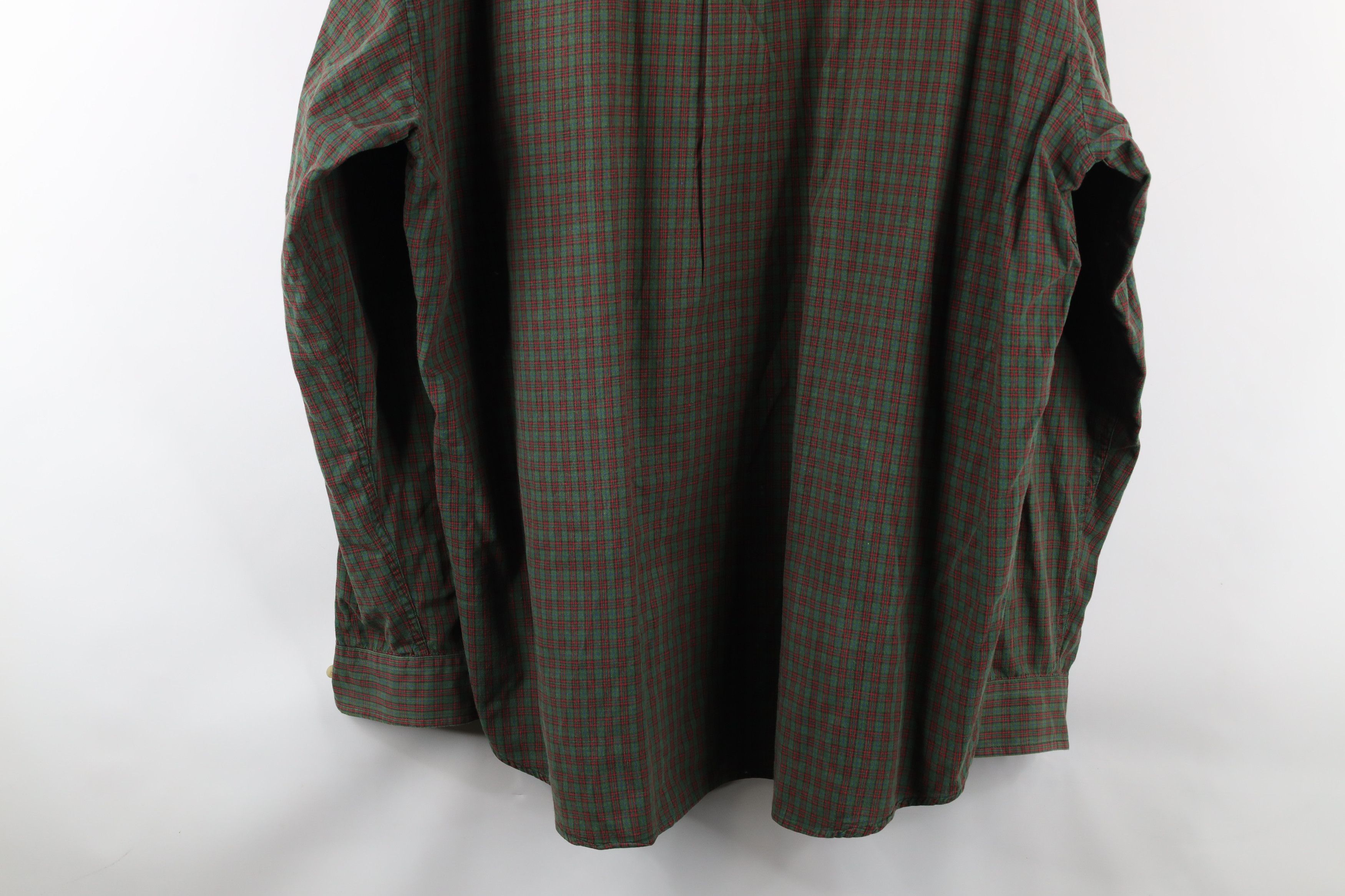 J.Crew × Vintage Vintage 90s J Crew Out Collared Button Down Shirt Plaid Size US XXL / EU 58 / 5 - 9 Thumbnail