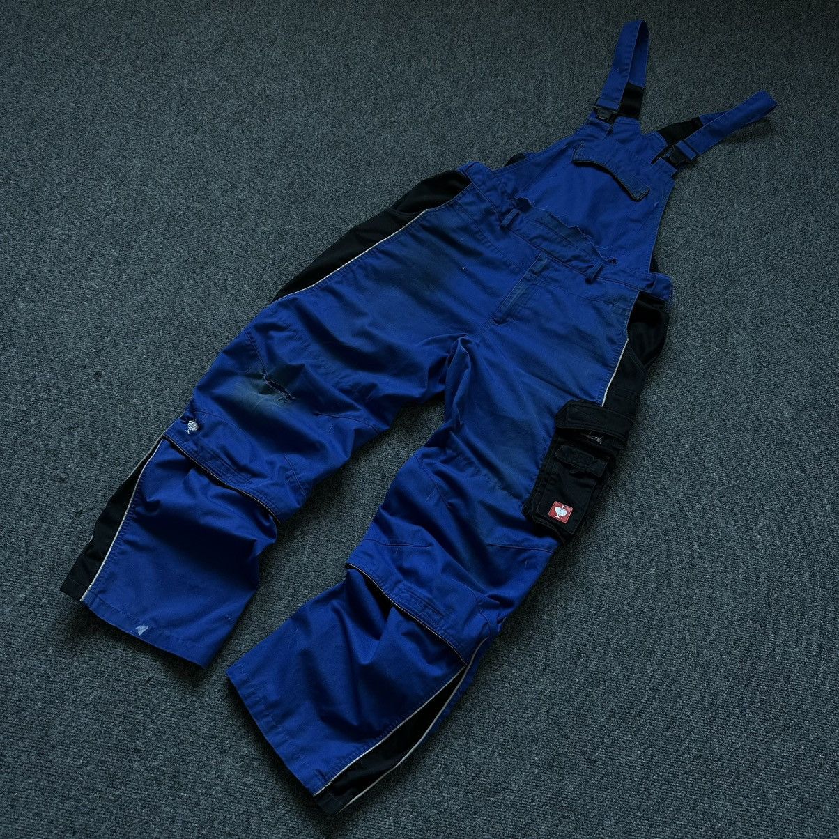 Carhartt VTG Mans Workwear Overalls Engelbert Strauss Active Double Size US 34 / EU 50 - 1 Thumbnail