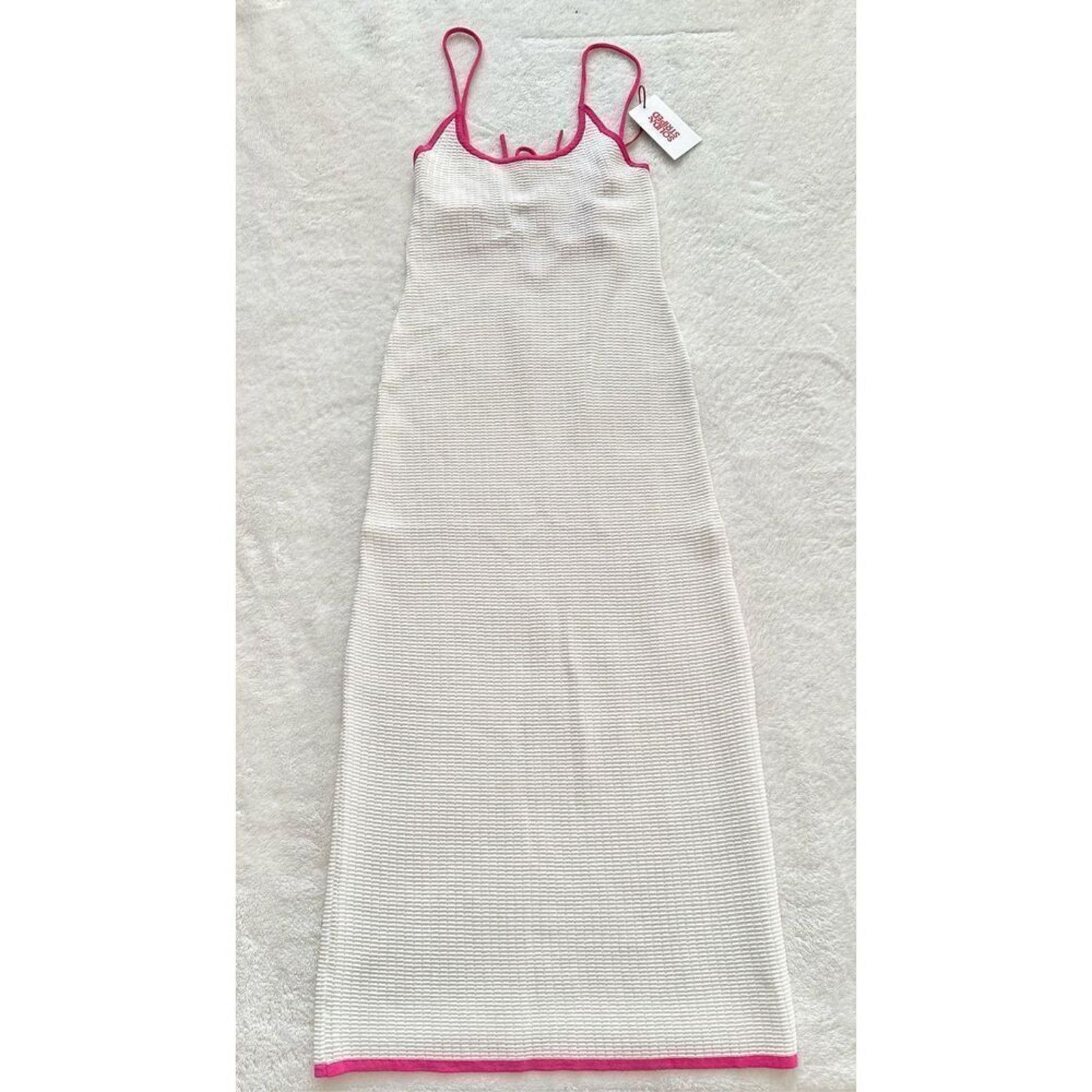 Solid & Striped Solid & Striped The Tina Maxi Dress Marshmallow Knit Lace Size XS / US 0-2 / IT 36-38 - 3 Thumbnail