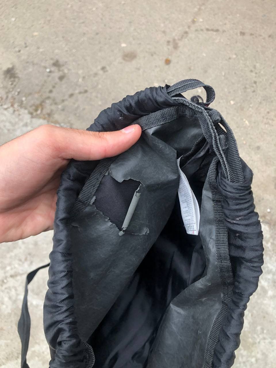 Nike × Vintage VERY RARE NIKE DRILL TRENNUNG BAG SWOOSH RETRO 90s SK8 Y2K Size ONE SIZE - 7 Thumbnail
