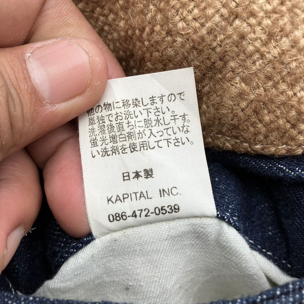 Japanese Brand × Kapital × Kapital Kountry KAPITAL DENIM LONG PANTS Size US 31 - 7 Thumbnail