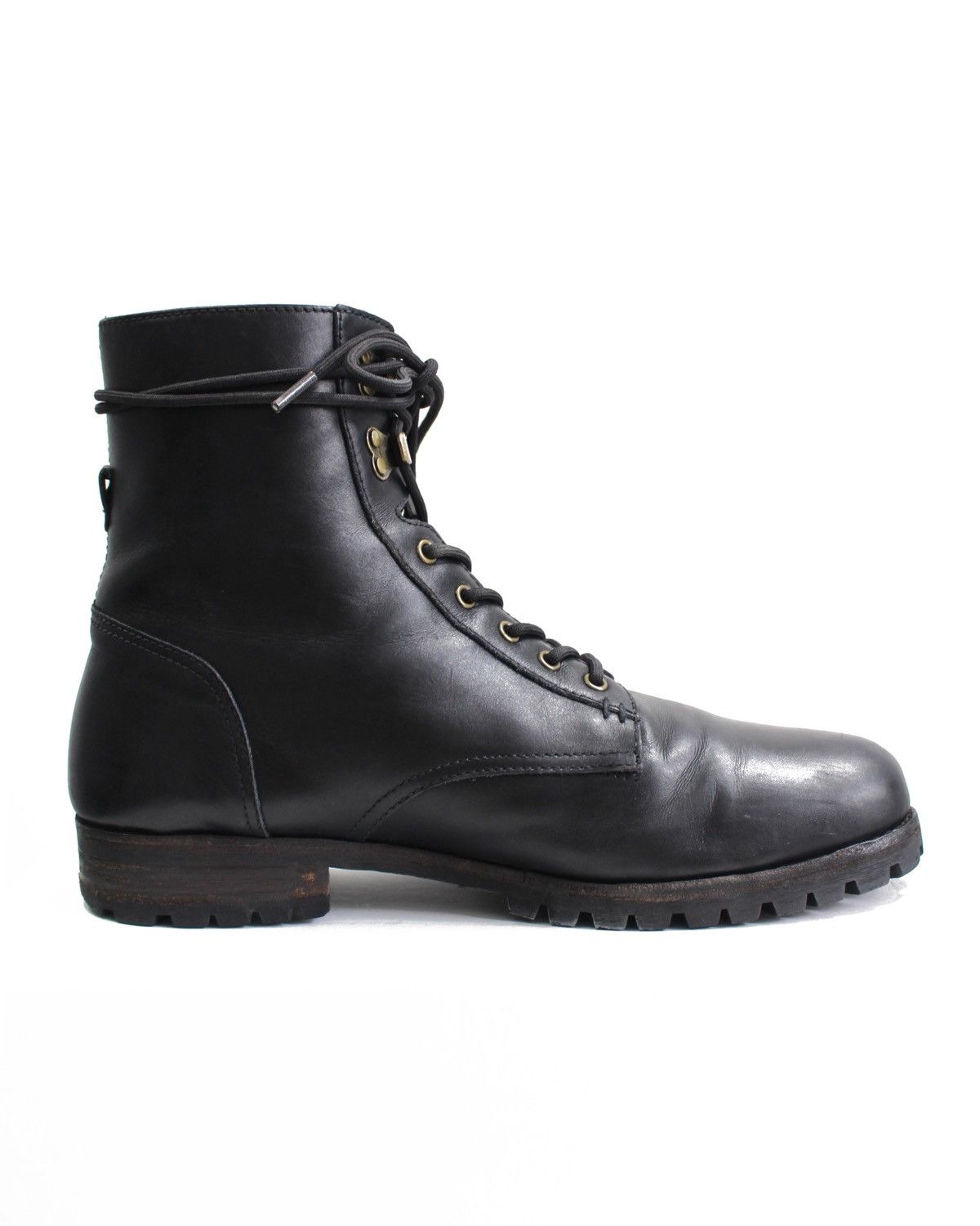 Japanese Brand SS2019 RENOM PARIS LEATHER WORK BOOTS Size US 8 / EU 41 - 7 Thumbnail