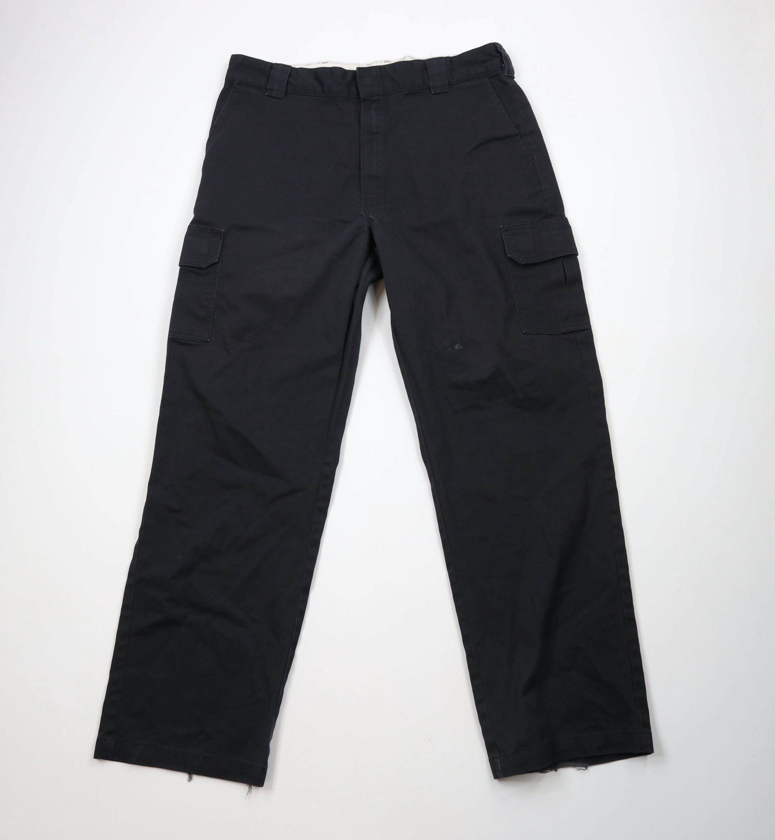 Dickies × Vintage Vintage Y2K Dickies Relaxed Straight Wide Leg Cargo Pants Size US 38 / EU 54 - 1 Thumbnail
