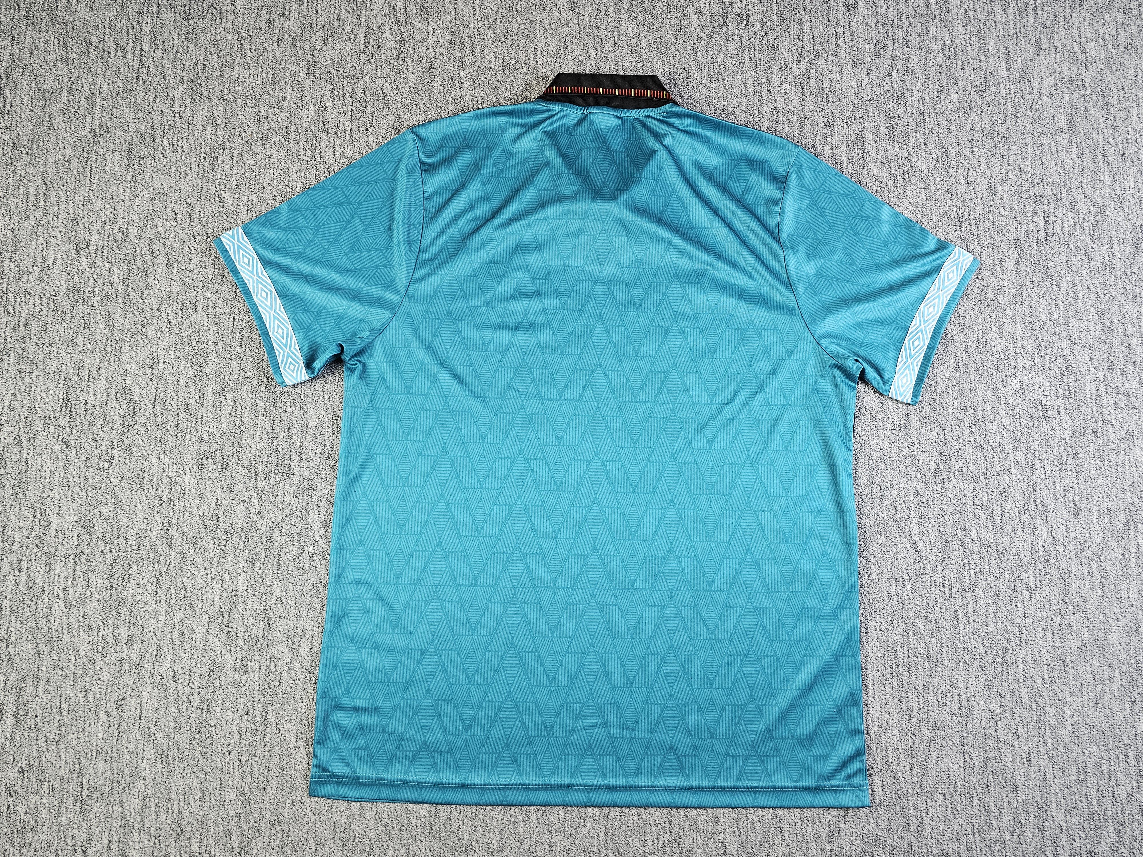Umbro UMBRO Germany Retro Jersey 90s Blokecore Teal XL Size US XL / EU 56 / 4 - 2 Thumbnail