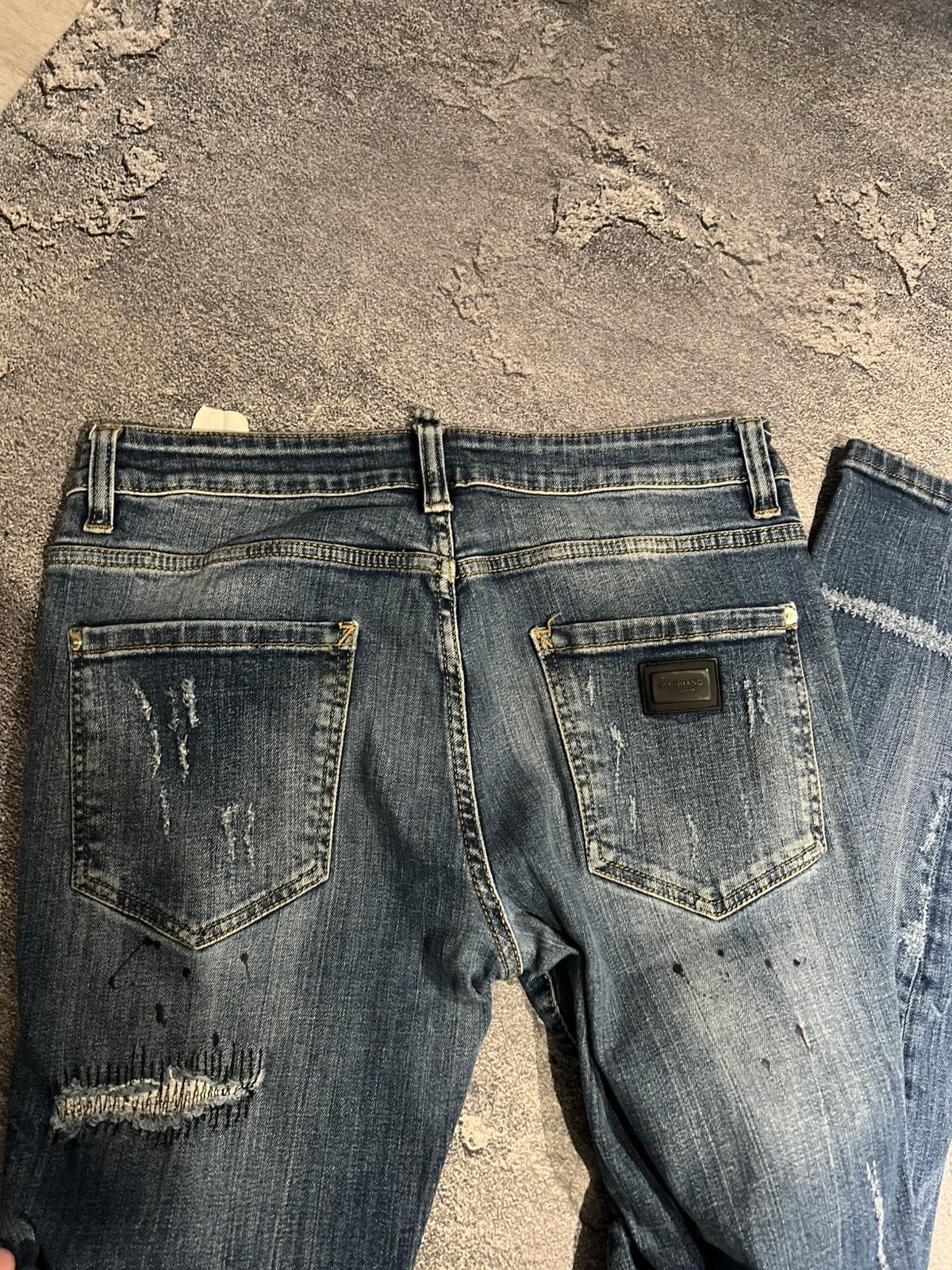 Japanese Brand Vintage Japanese Conceptual Skinny Relaxed Faded Jean Size US 32 / EU 48 - 5 Thumbnail