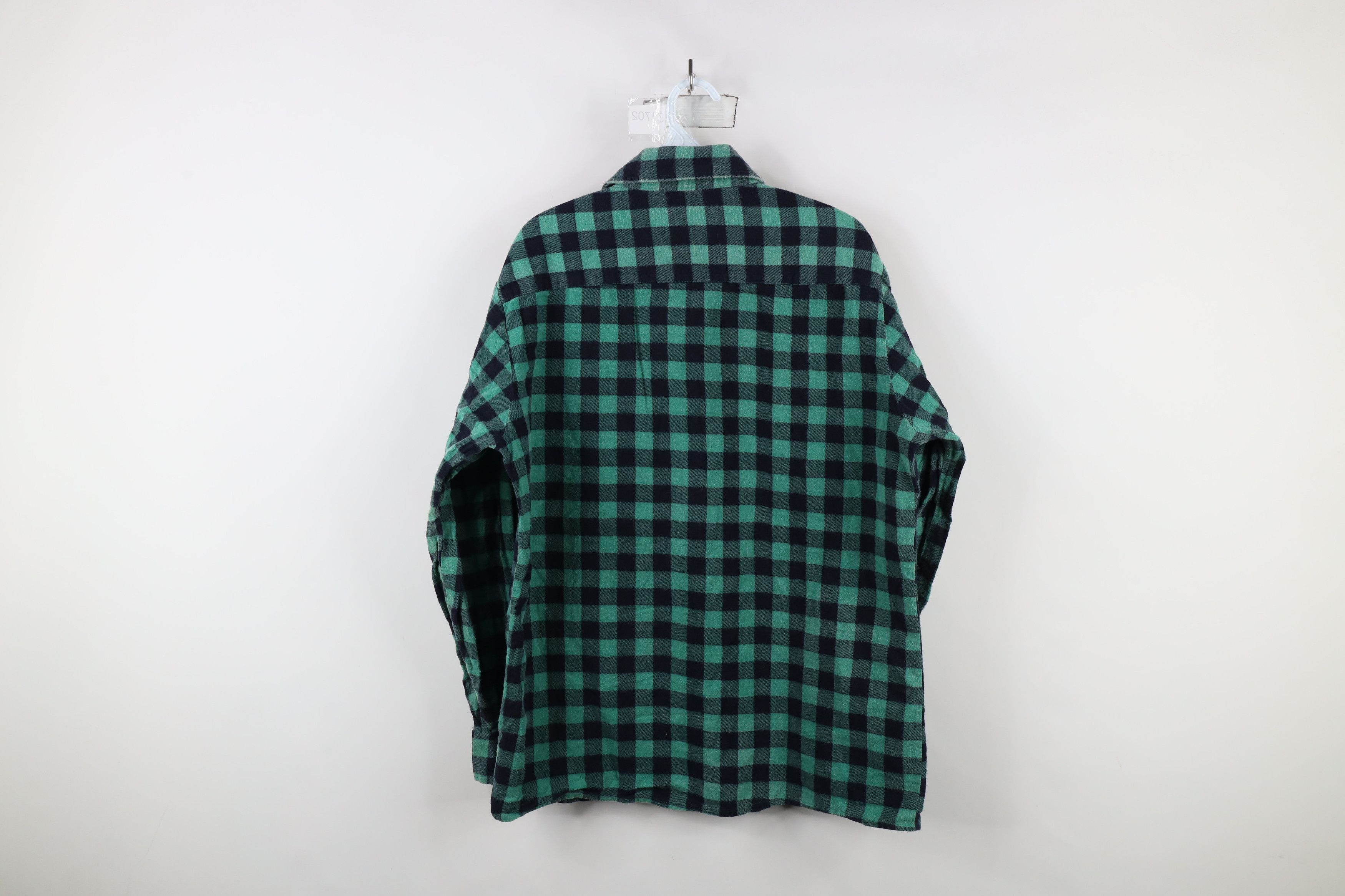 Vintage Vintage 90s Streetwear Flannel Collared Button Shirt Plaid Size US M / EU 48-50 / 2 - 9 Thumbnail
