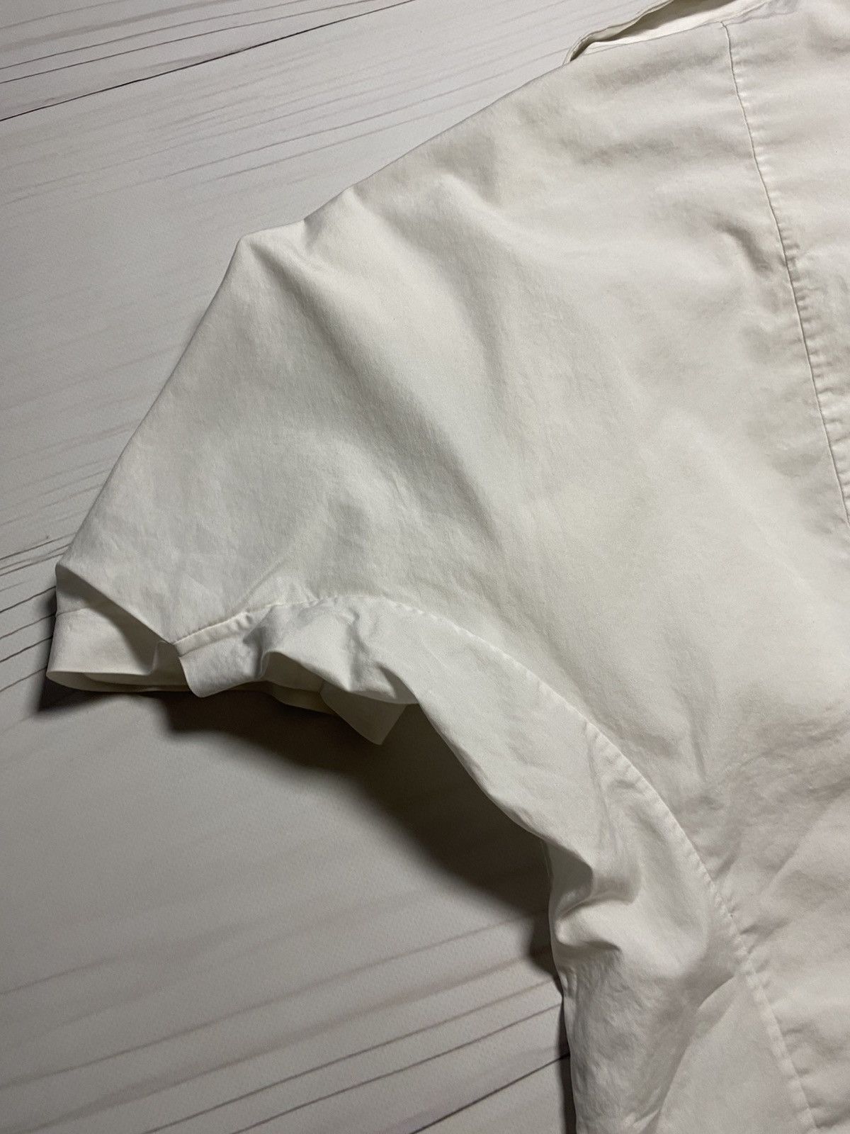 Alexander McQueen Alexander McQueen AW14 White Cotton Bows Side-Tie Shirt Size S / US 4 / IT 40 - 15 Thumbnail