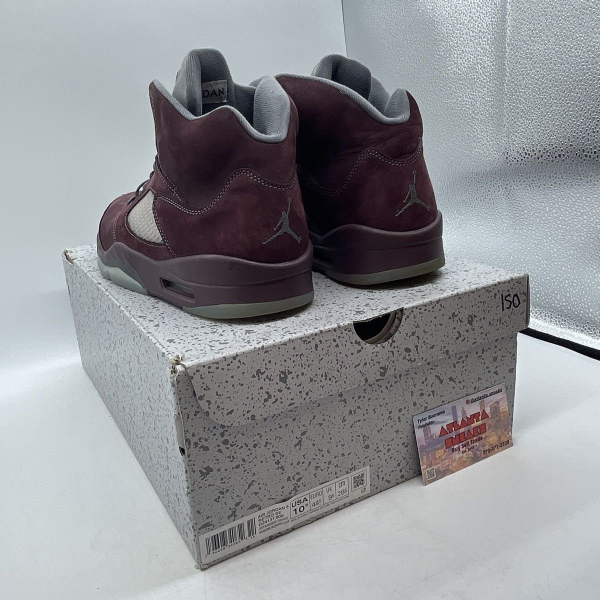 Jordan Brand Air Jordan 5 burgundy Size US 10.5 / EU 43-44 - 4 Thumbnail