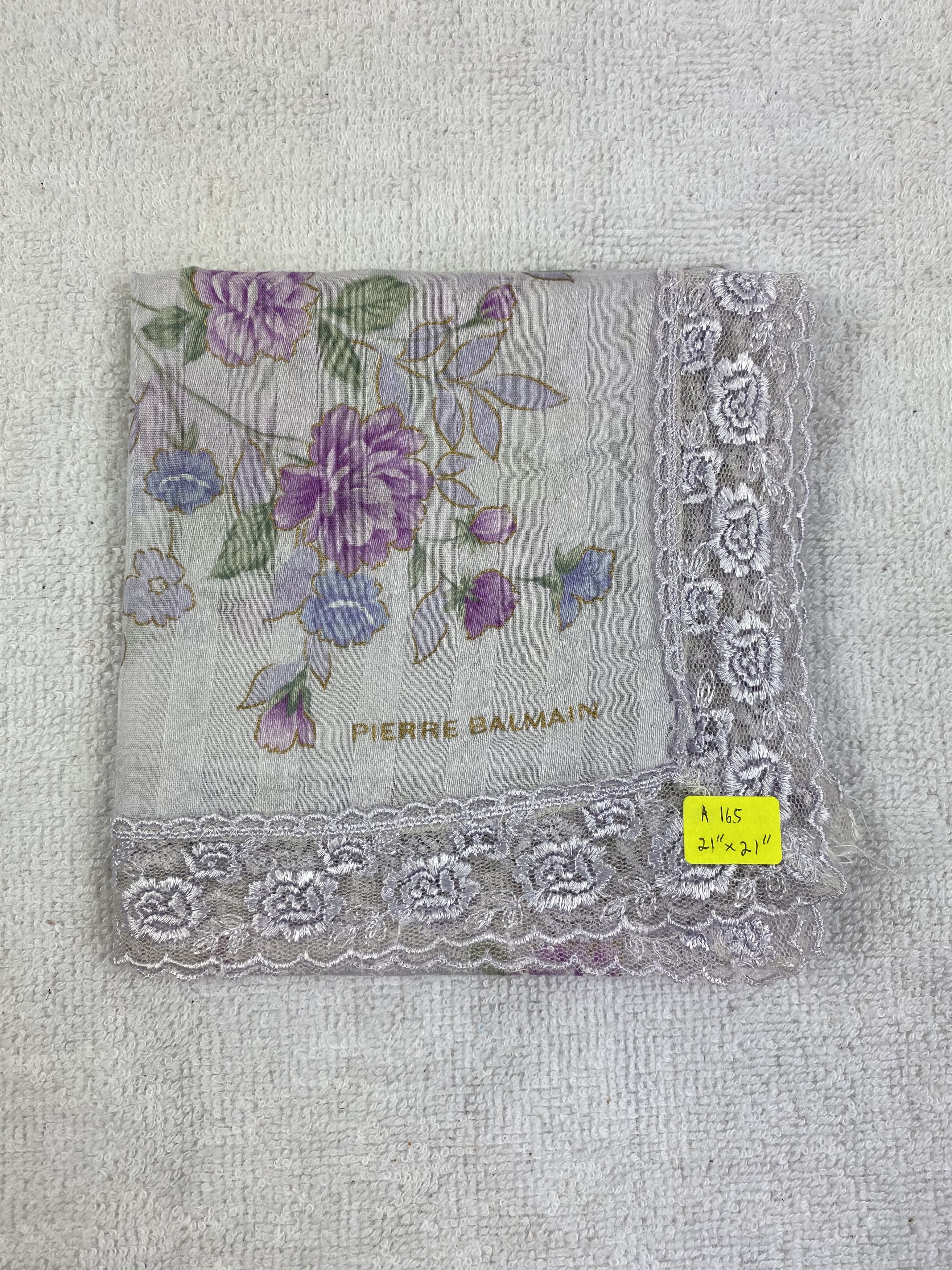 Pierre Balmain × Vintage Pierre Balmain Handkerchief / Bandana / Neckerchief Size ONE SIZE - 7 Thumbnail
