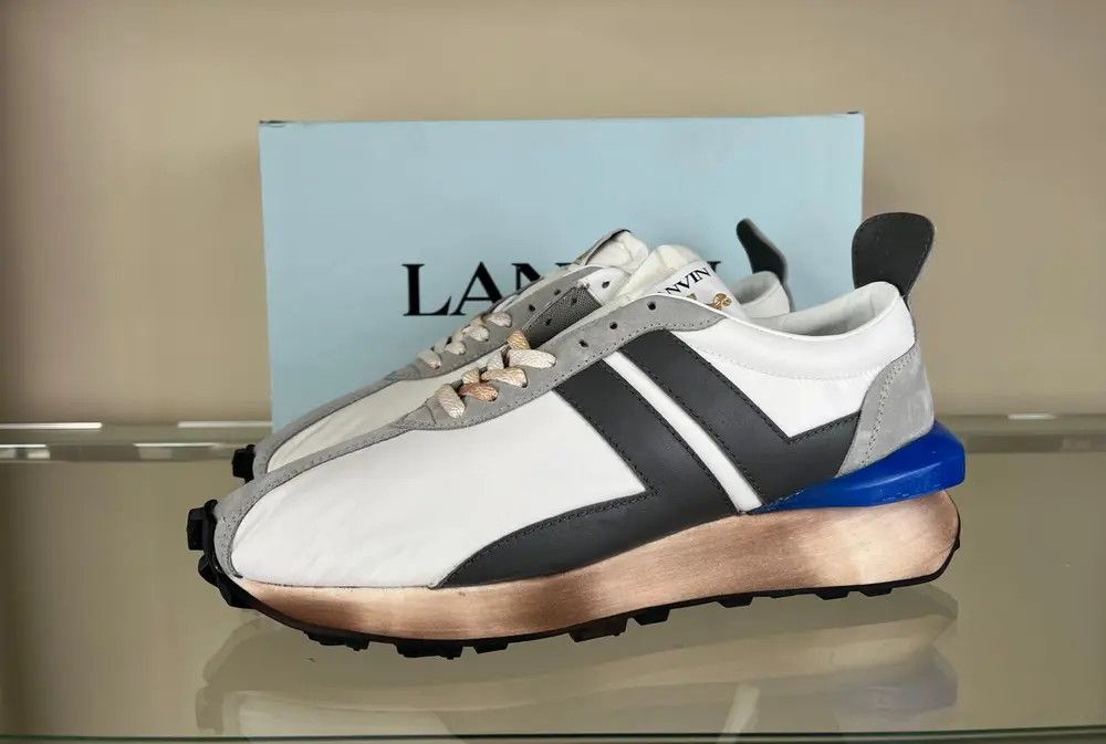 Lanvin Low Top Runner Sneakers in Multicolor Size US 11 / EU 44 - 3 Thumbnail