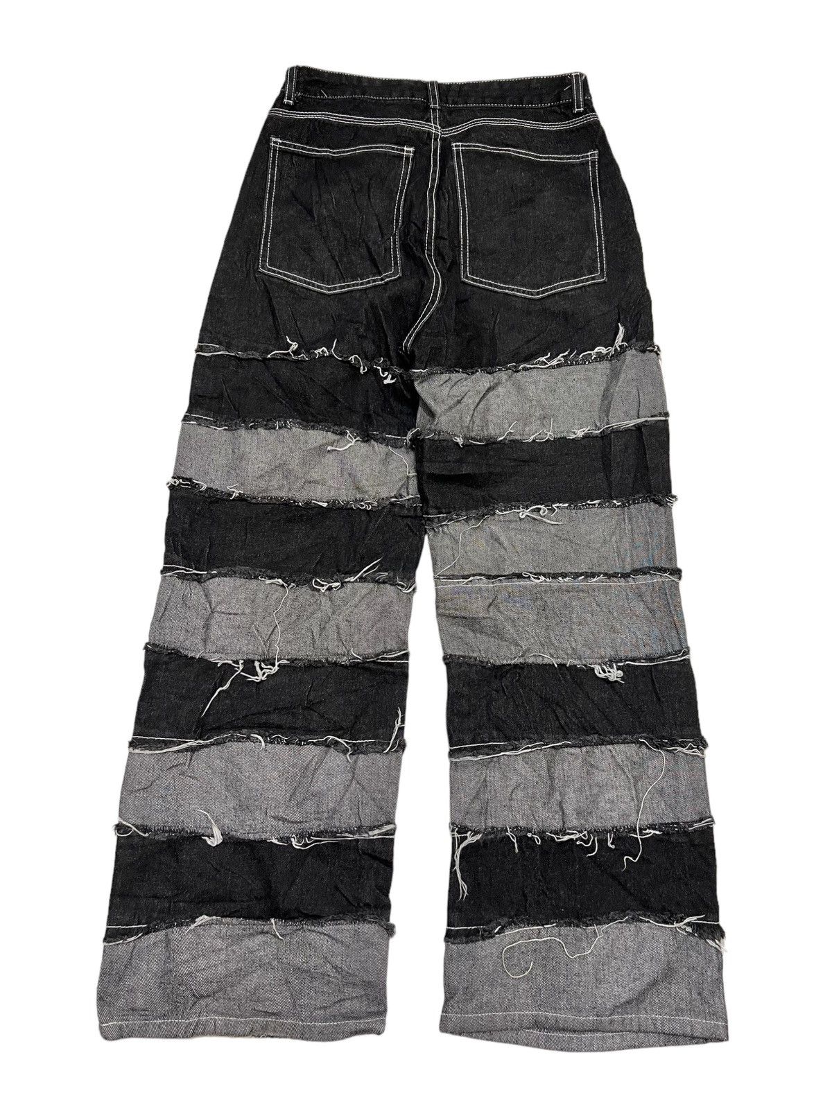 Hysteric Glamour × If Six Was Nine Another - Distressed denim baggy pants Size US 29 - 2 Thumbnail
